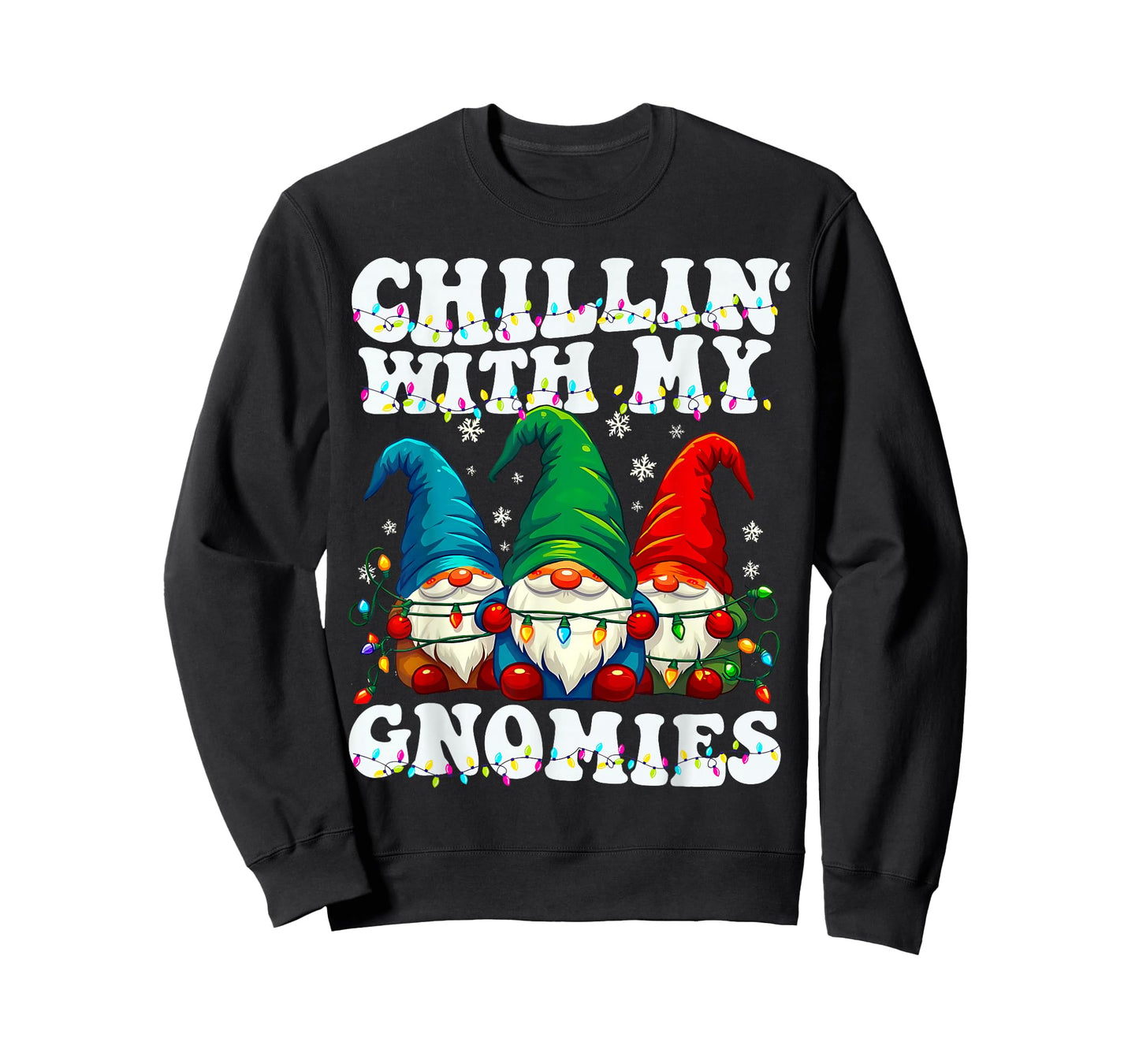 Chillin with My Gnomies Funny Garden Gnome Family Matching T-Shirt