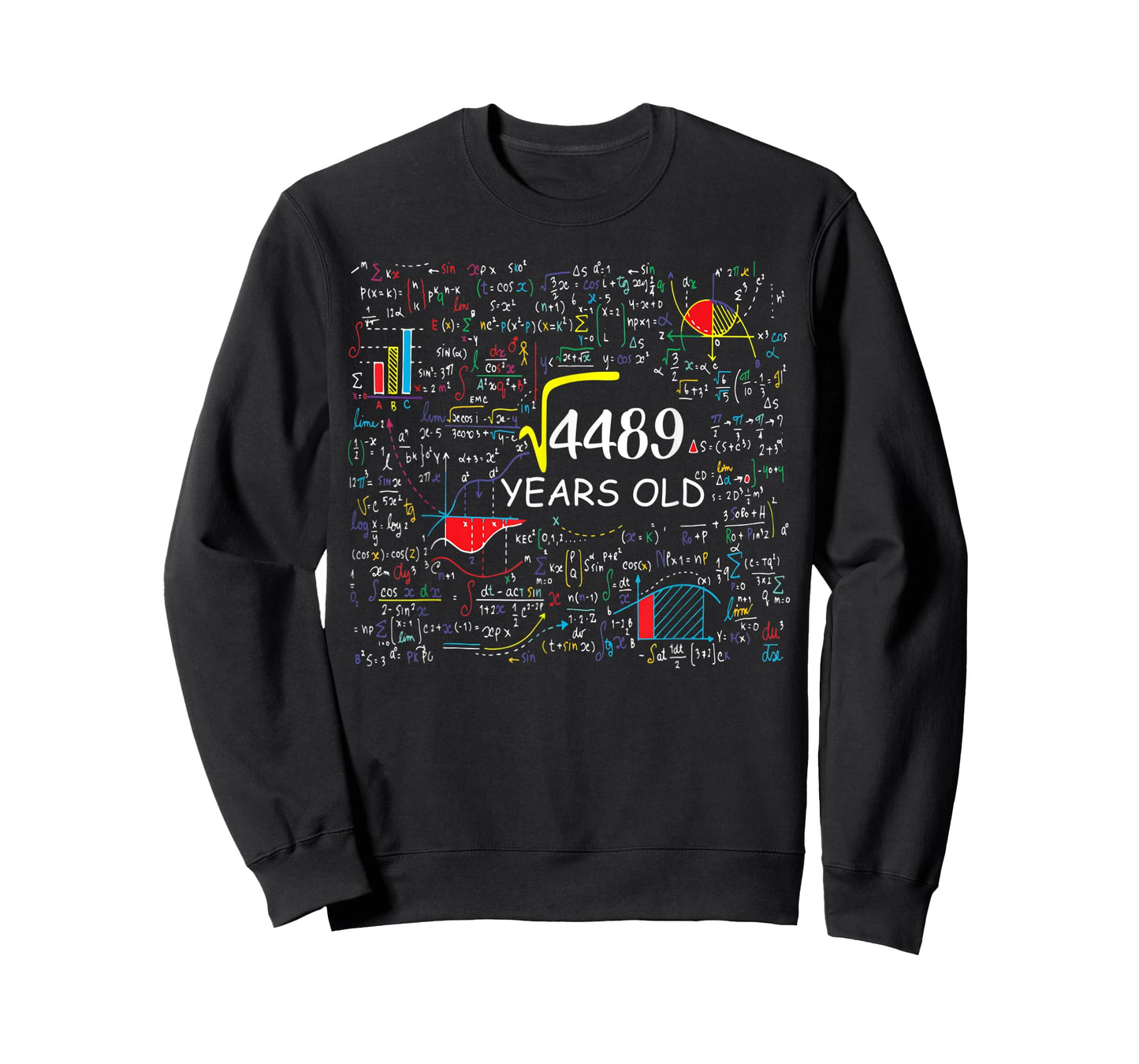 67th Birthday - Square Root of 4489 - 67 Years Old T-Shirt