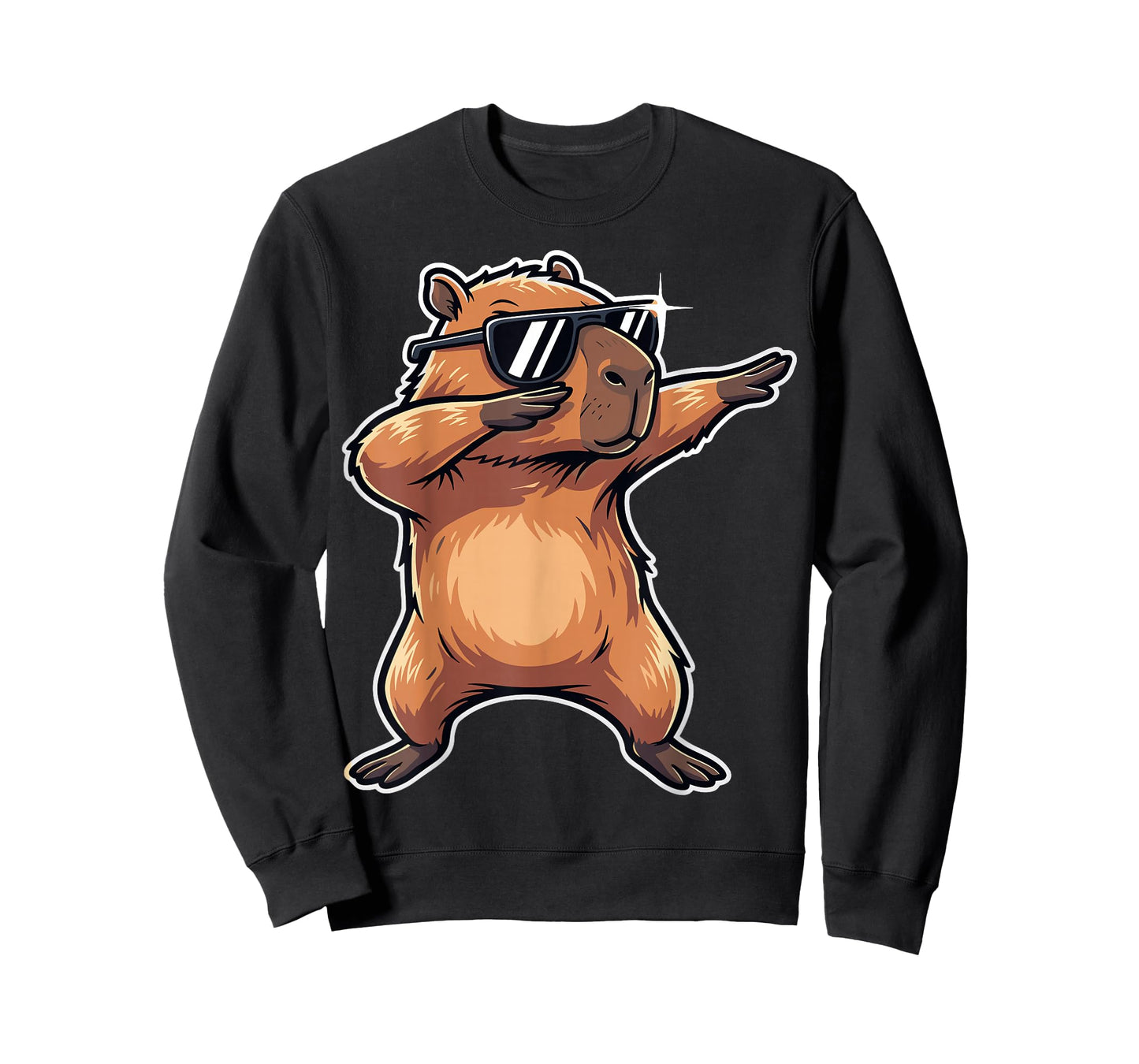 Dabbing Capybara with Sunglasses Capybaras Animal T-Shirt