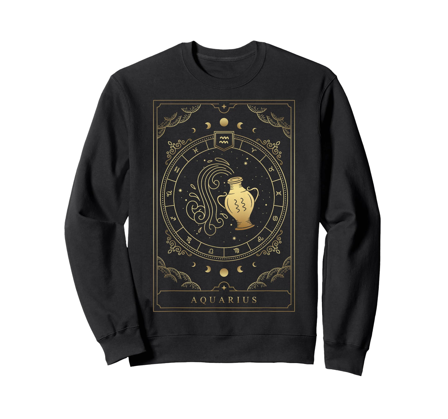 Aquarius Tarot Card Zodiac T-Shirt