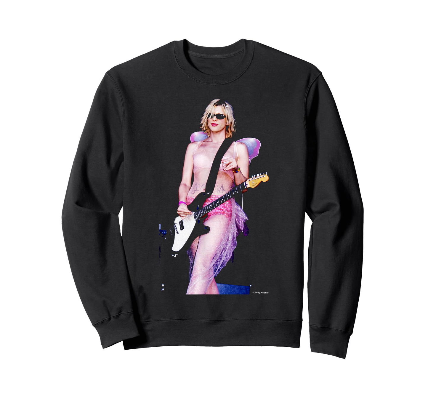 Hole Frontwoman Courtney Love Glastonbury 1999 Andy Willsher T-Shirt