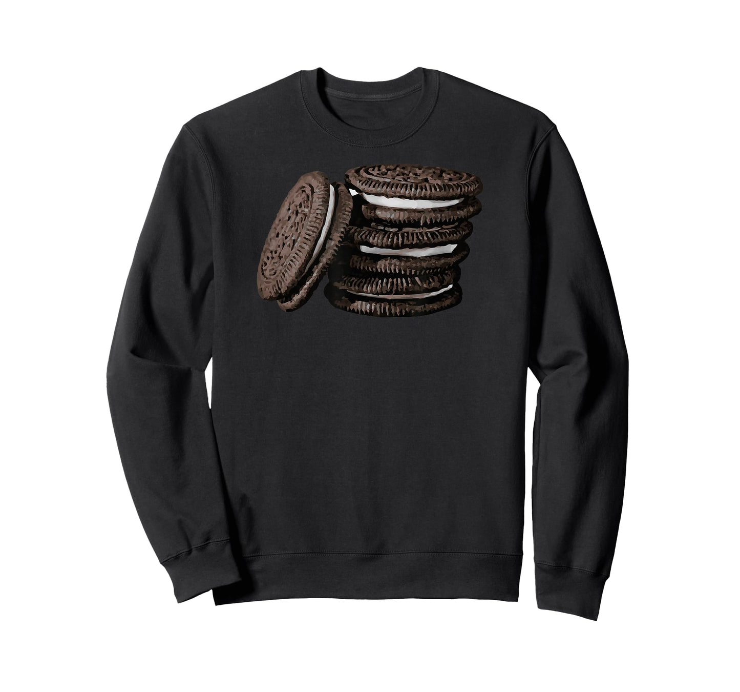 Chocolate Cream Filled Cookie Deserts Cookies T-Shirt