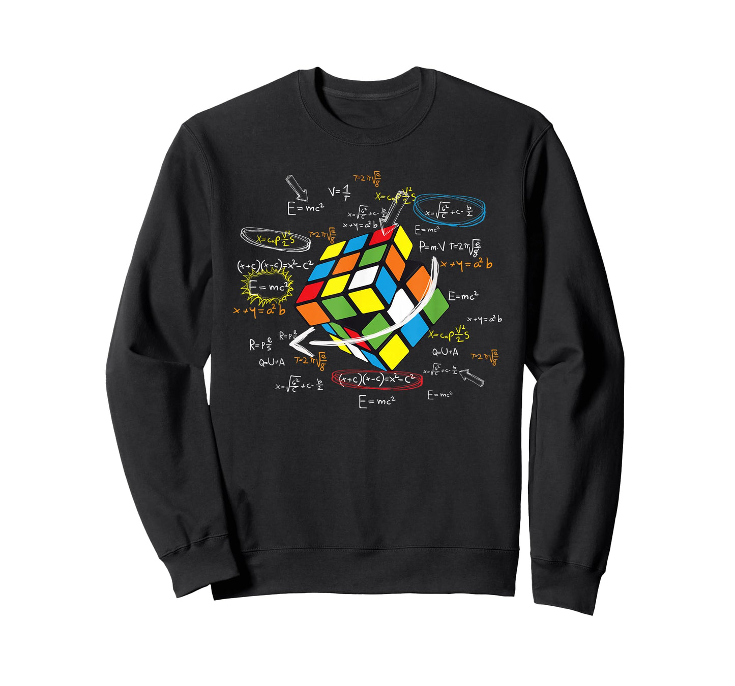 Cool Math Rubik Rubix Rubics Player Cube Math Lovers T-Shirt Small