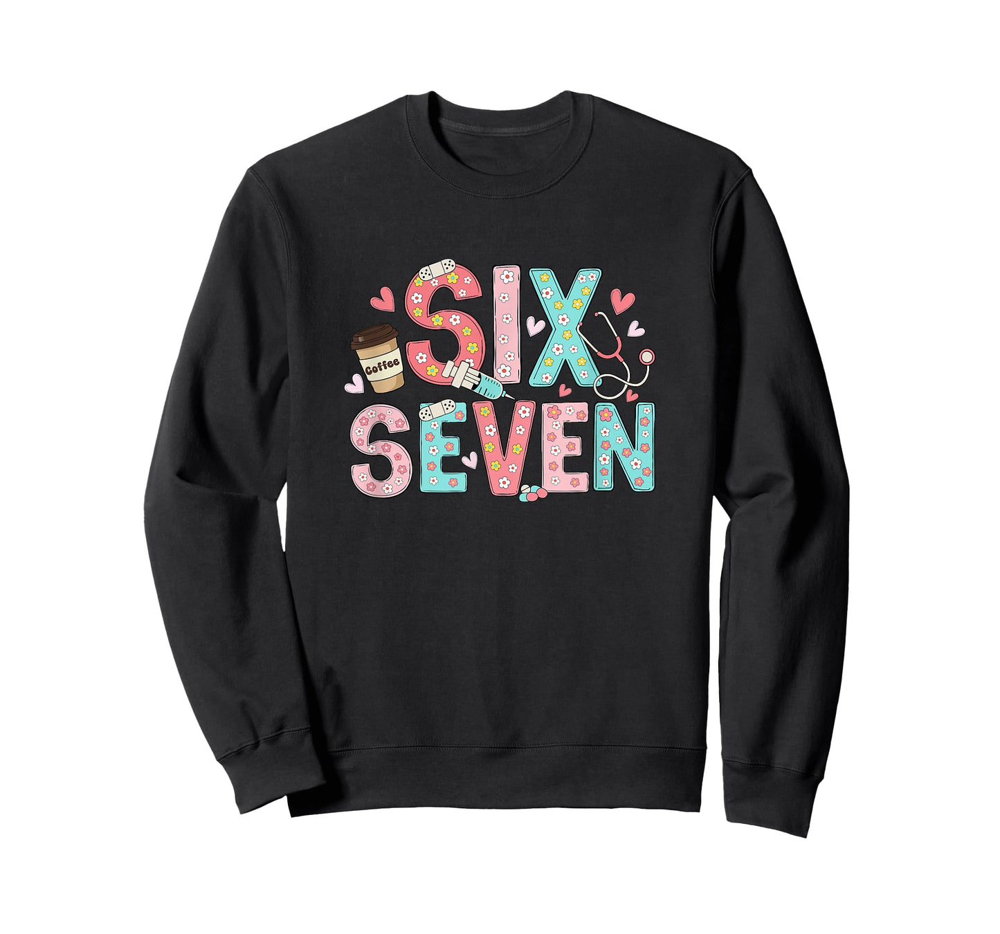 67 Shirt for Nurse 67 Meme Women Nursing School Six Seven T-Shirt