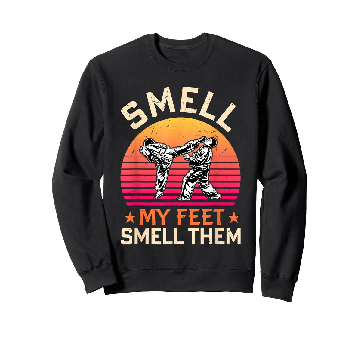 Smell My Feet Smell Them Funny Karate Gi Martial Art Kung Fu T-Shirt