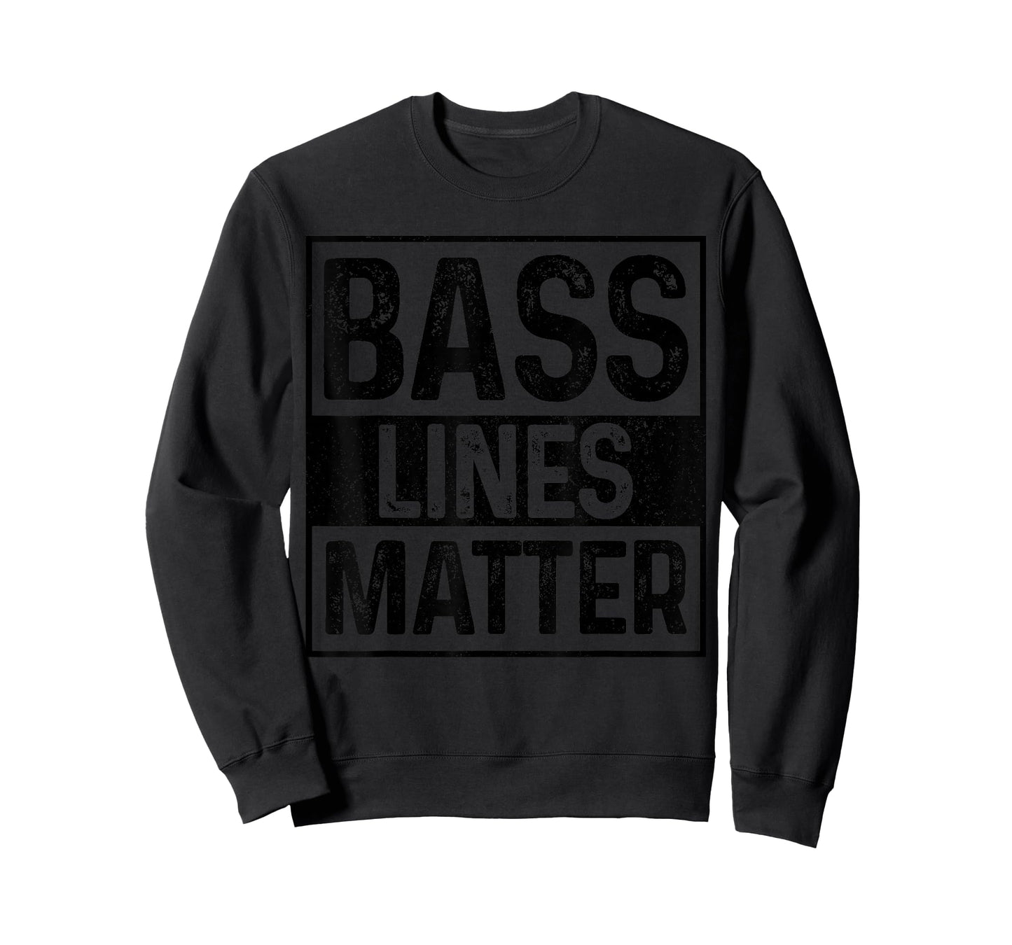 Bass Lines Matter Bass Player Music Producer EDM DnB DJ T-Shirt