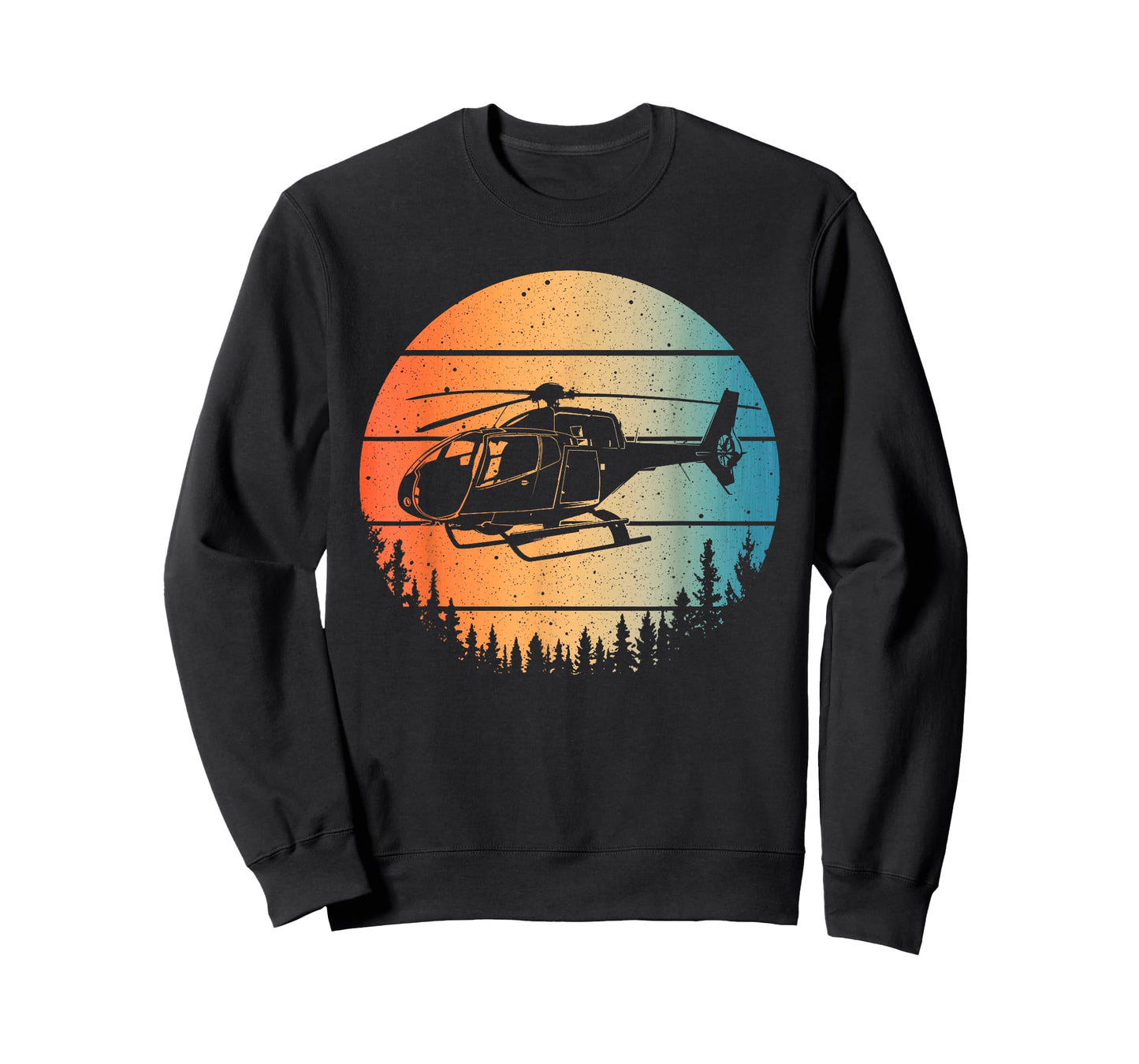 Cute Helicopter Art For Men Women Aviator Helicopter Pilot T-Shirt