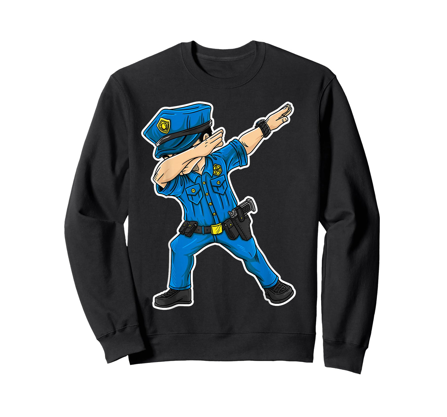 Dabbing Police Gift Funny Policeman Dab Dance T-Shirt