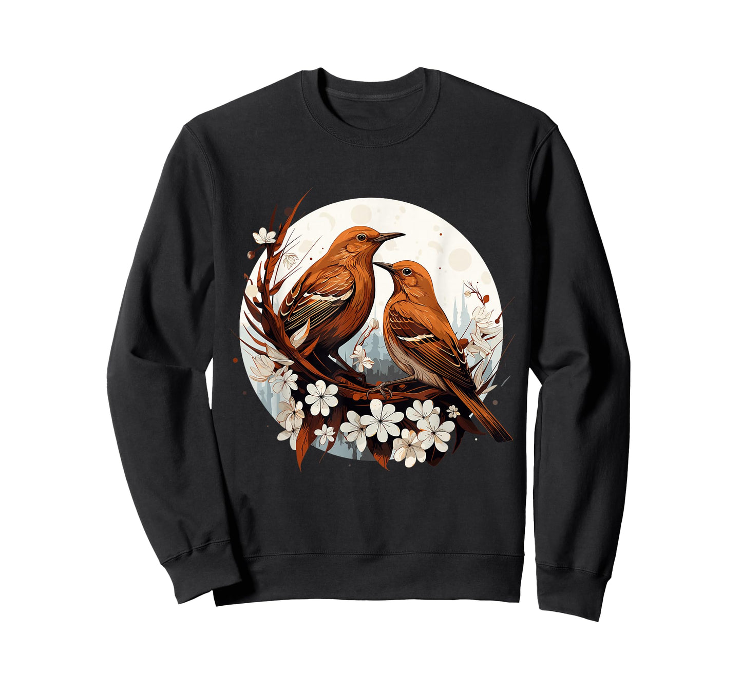 Brown Thrasher Geometric Patten Art,Cute Brown Thrasher Love T-Shirt