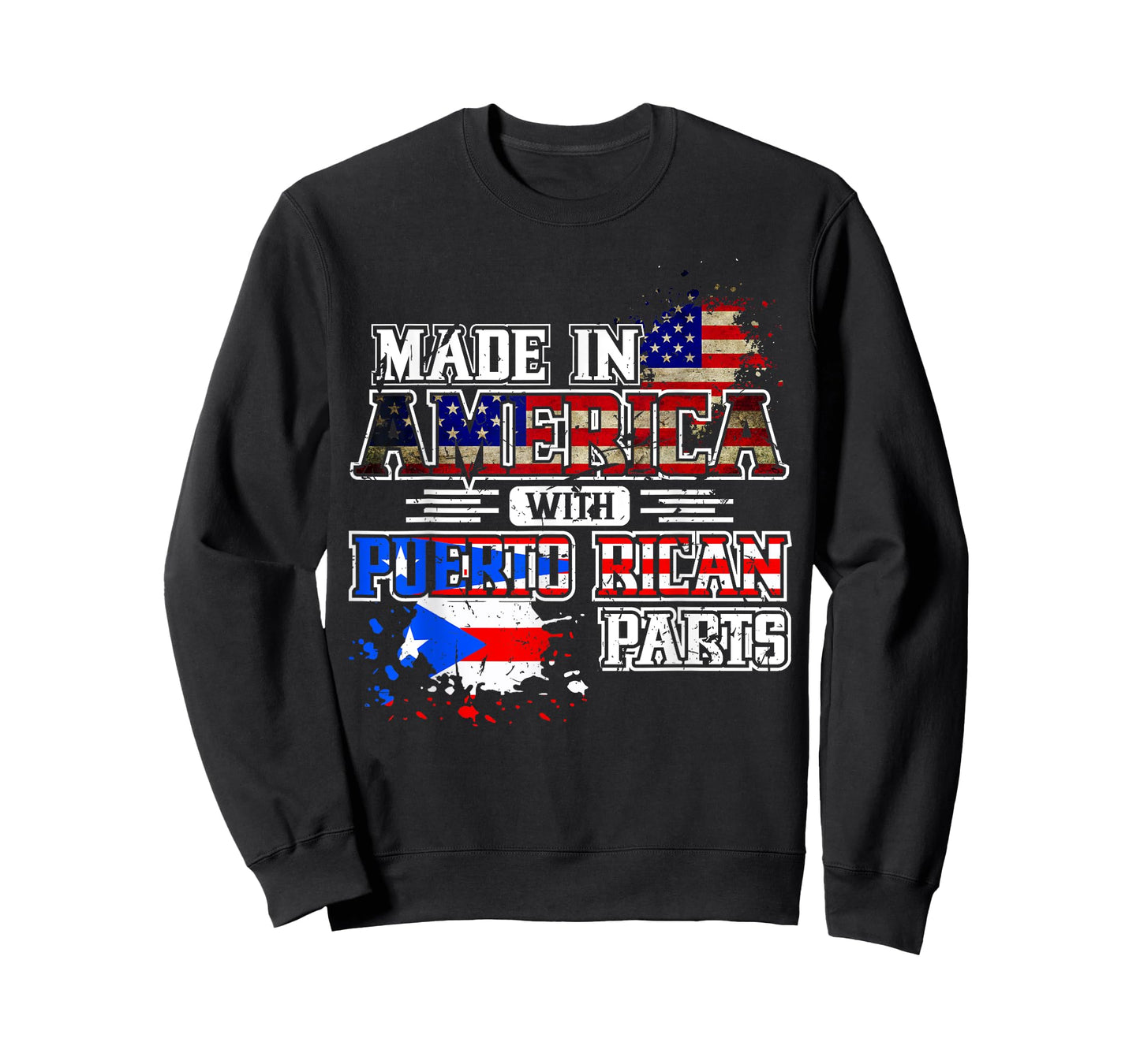 Made in America with Puerto Rican Parts T-Shirt T-Shirt