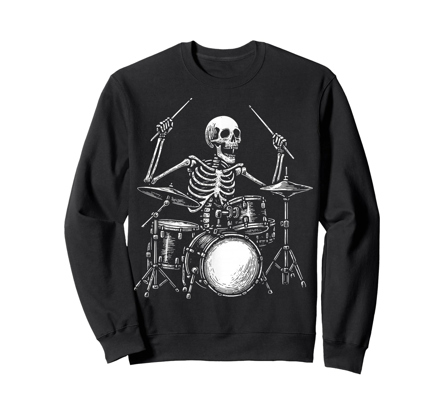 Skeleton Drummer Drums T-Shirt