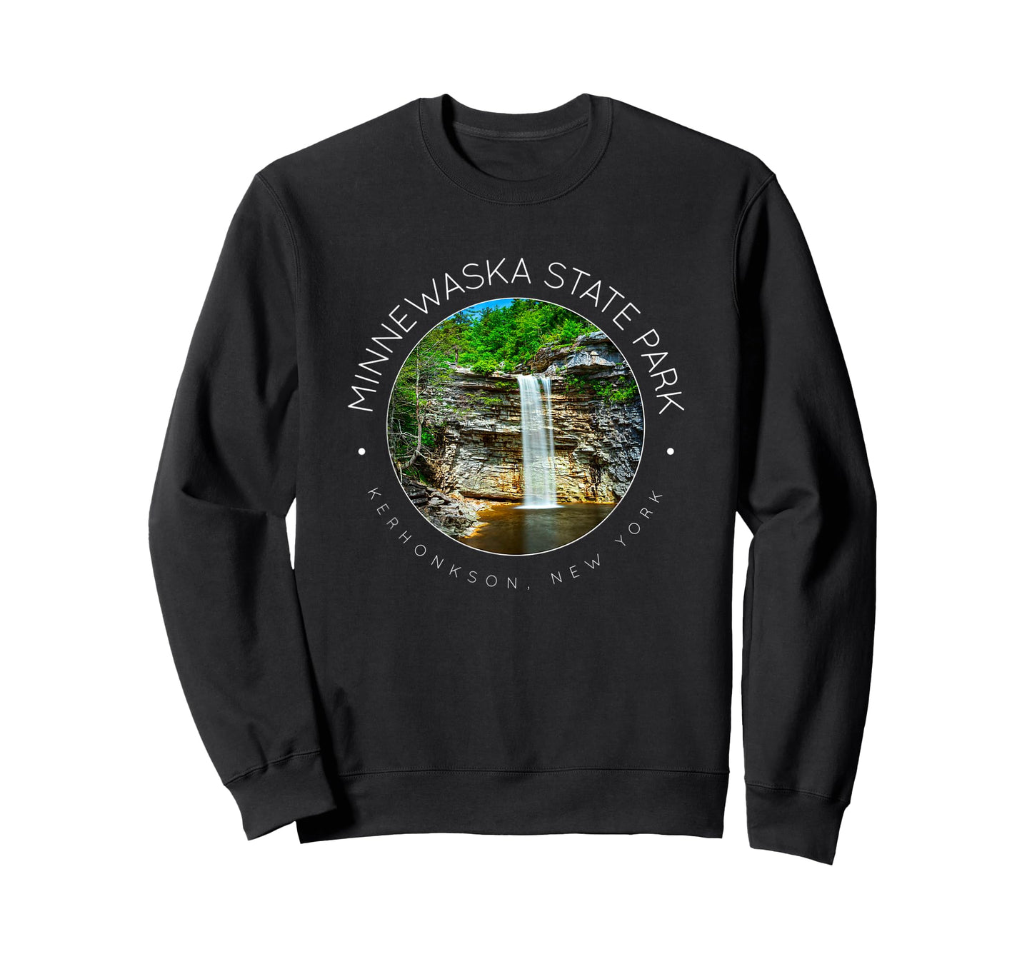 Minnewaska State Park Preserve, New York State, Waterfall T-Shirt