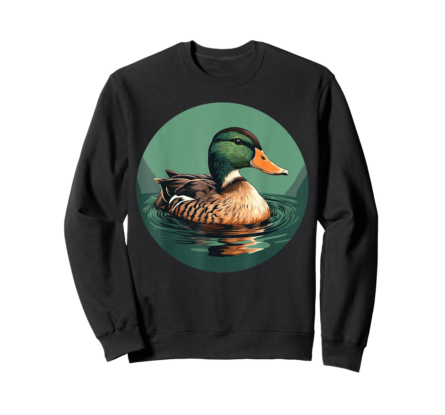 Cool looking Mallard Duck for Bird and Animals watching Fans T-Shirt