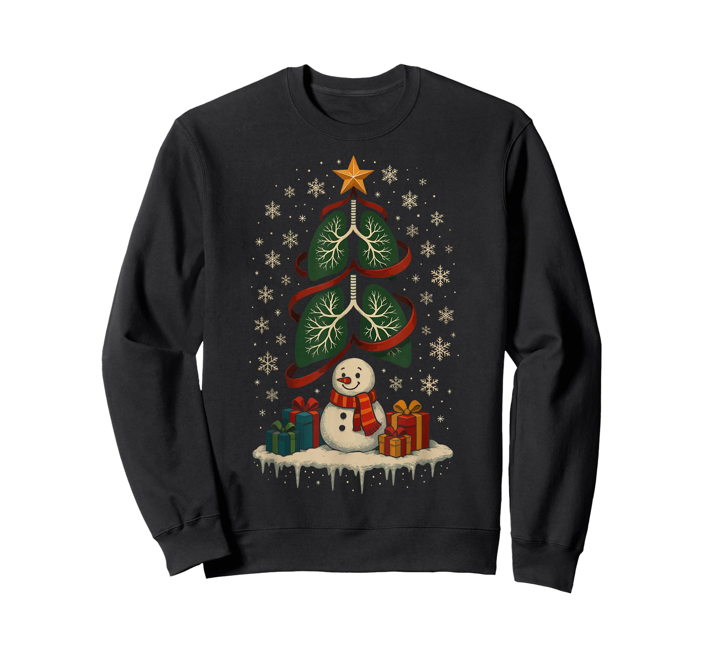 Christmas Respiratory Therapy Crew RT Nurse T-Shirt