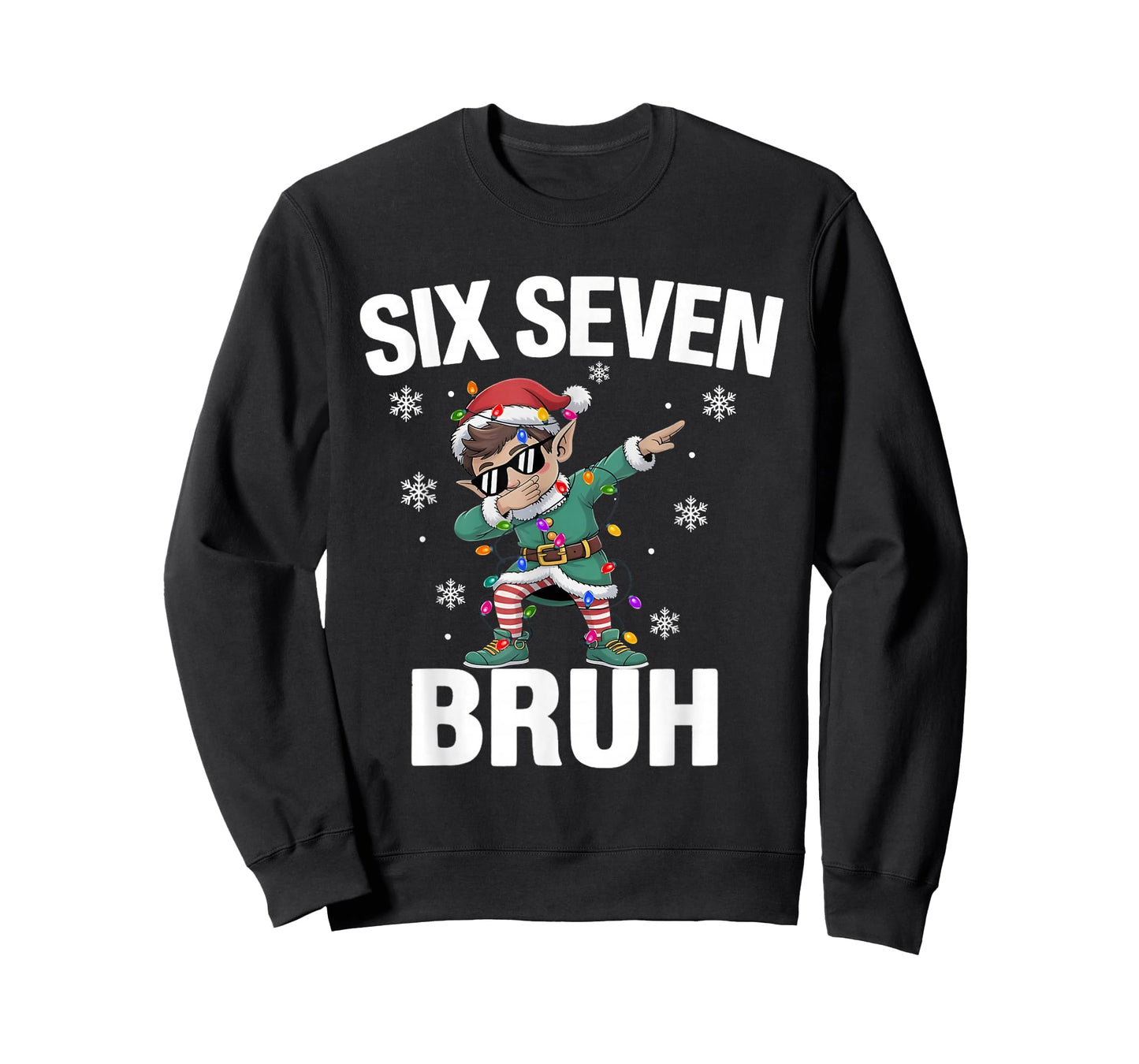 67 Six Seven Burh Funny Christmas 6 7 Meme Men Women Kids T-Shirt