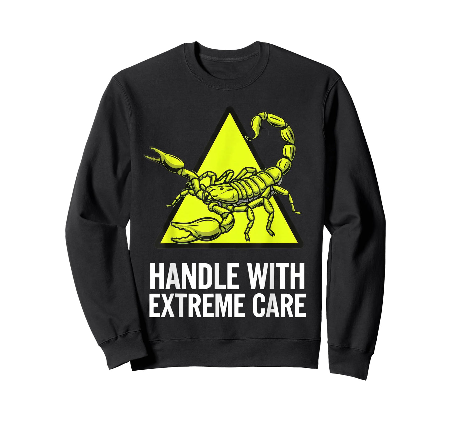 Handle with Extreme Care Funny Scorpion Zodiac Warning T-Shirt