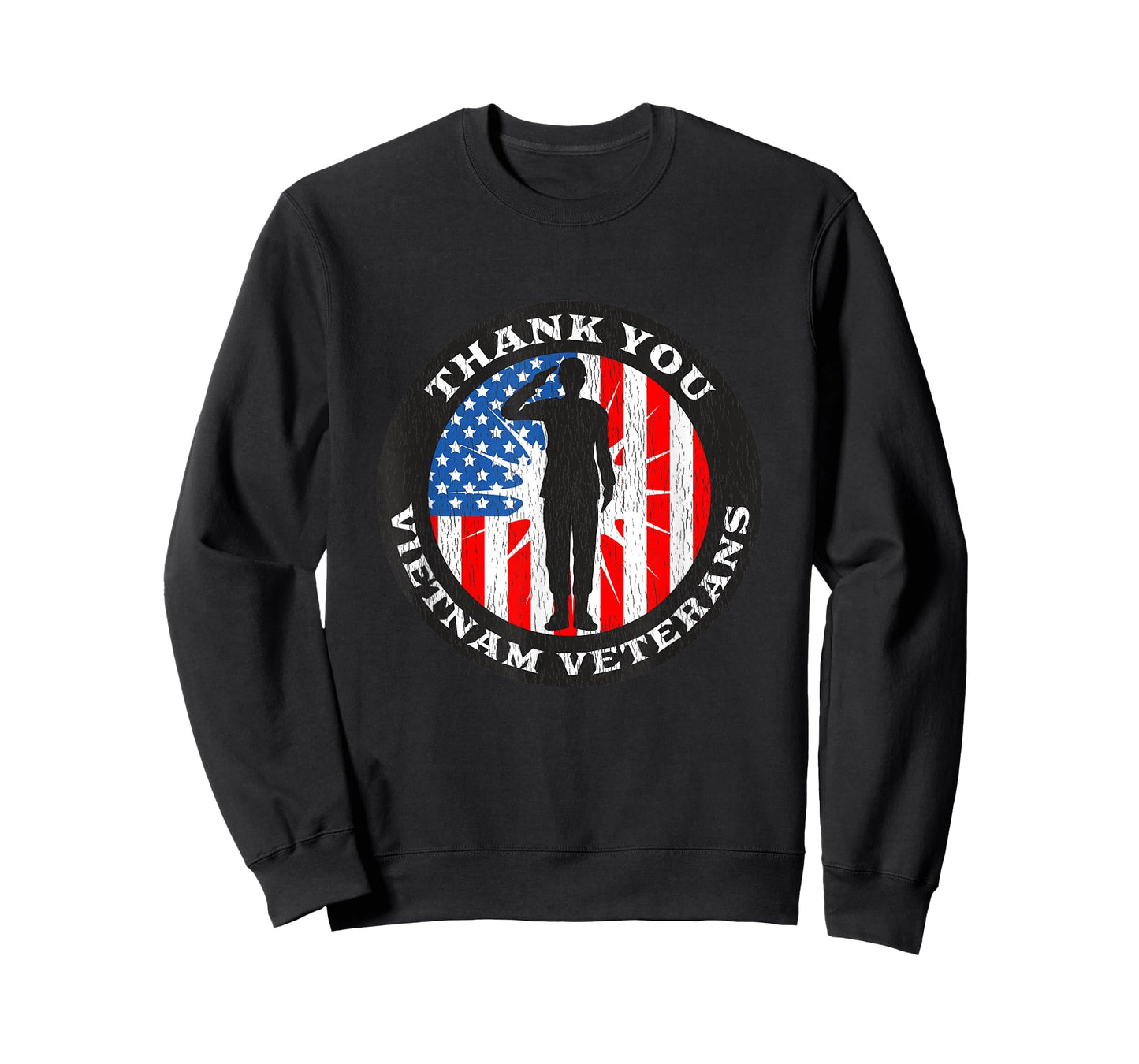 Vintage Patriotic US Flag Gift - Thank You Vietnam Veterans T-Shirt for Women Kids Men