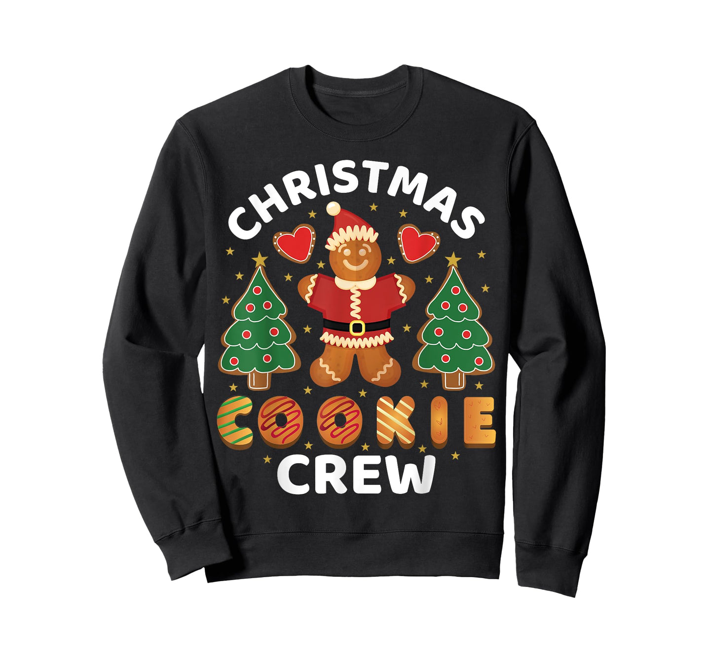 Christmas Cookie Crew tee Gingerbread Cookie Baking Team T-Shirt