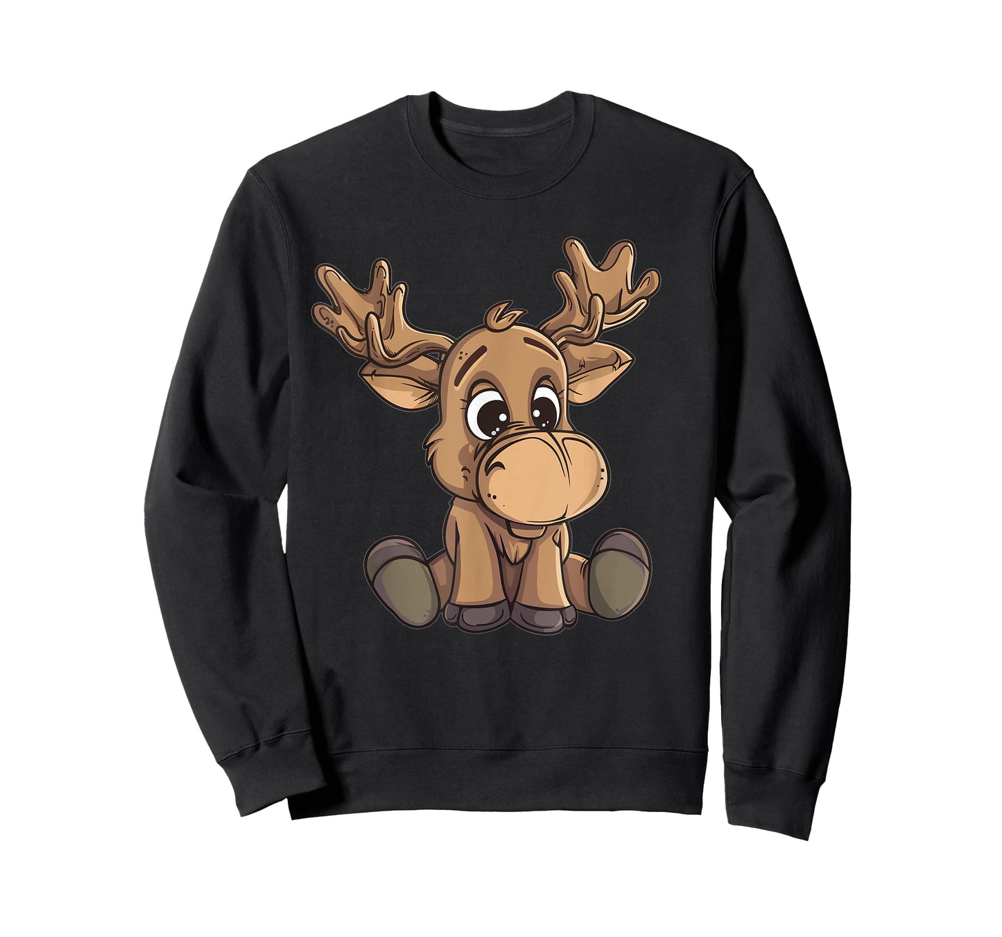 Cute Moose I Cartoon Moose T-Shirt