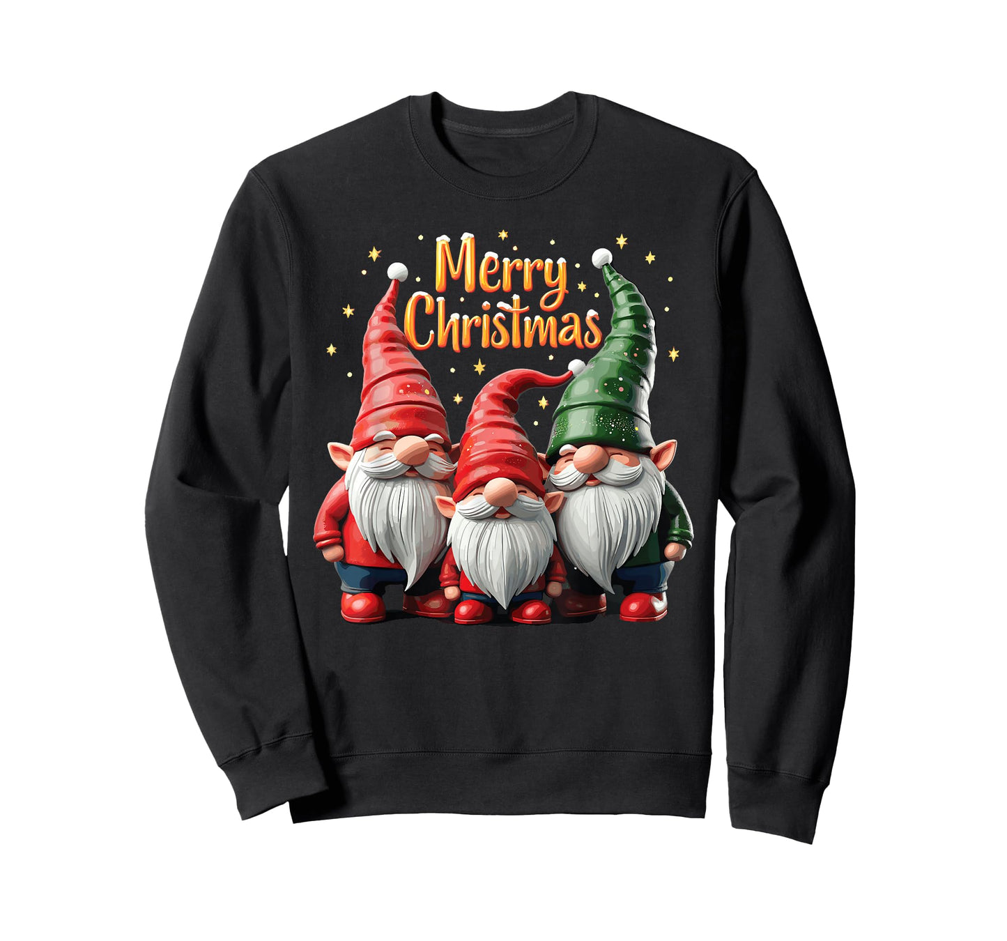 Merry Christmas Gnomes Cozy Winter Gatherings T-Shirt