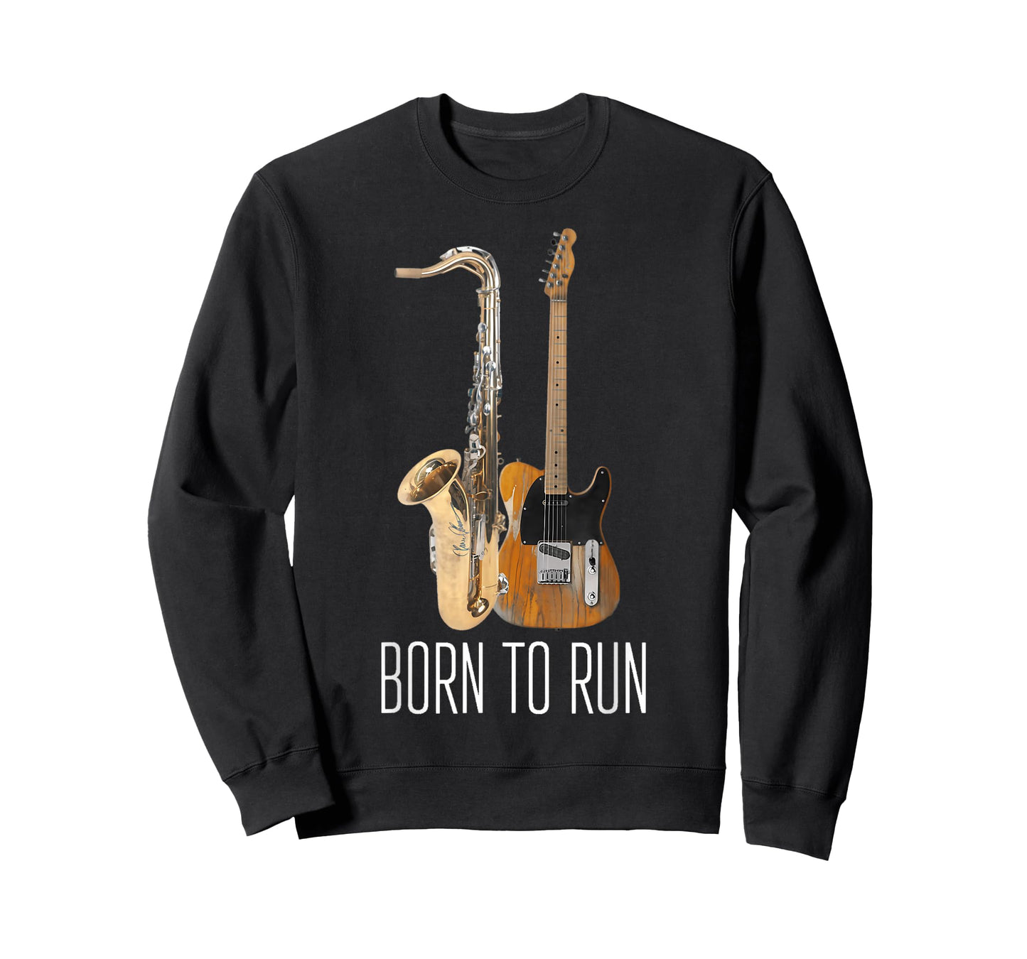 31 Born To Run Saxophone Vintage Music Amp Guitar Active T-Shirt