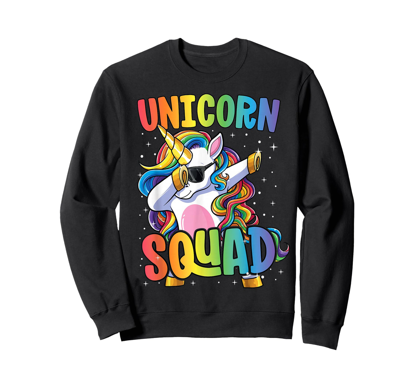 Unicorn Squad Shirt for Women Boys Girls Dabbing Unicorn T-Shirt