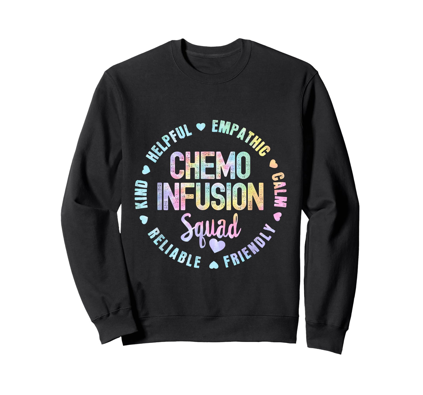 Chemo Infusion Squad Future Oncology Nurse Nursing S Tie Dye T-Shirt