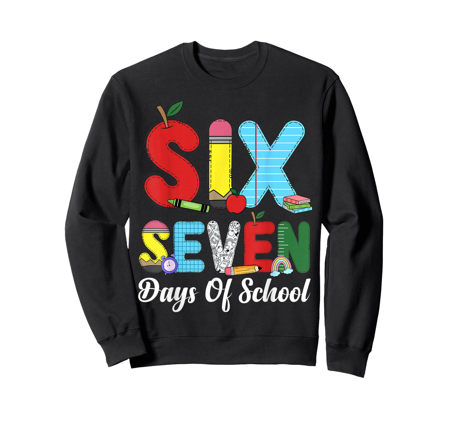 67 Days of School Shirt Teacher Kids Funny 67 Meme Six Seven T-Shirt