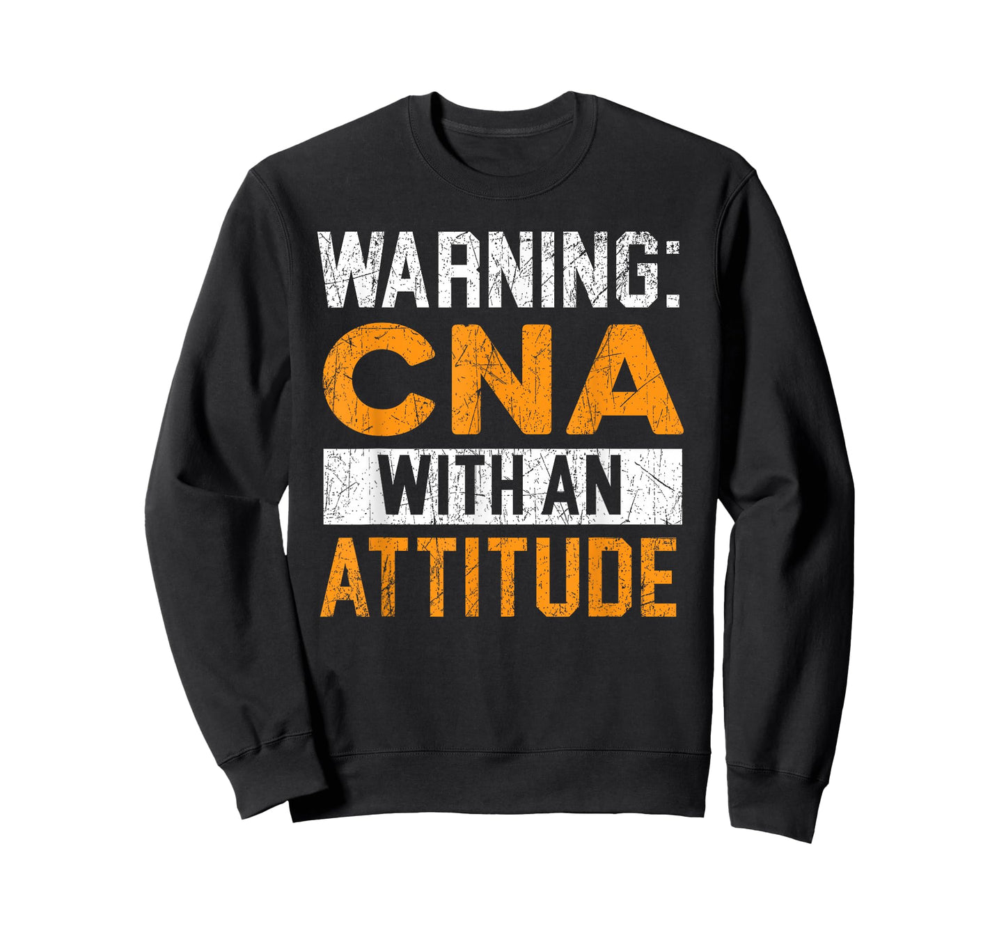 CNA With An Attitude Certified Nursing Assistant Medical T-Shirt