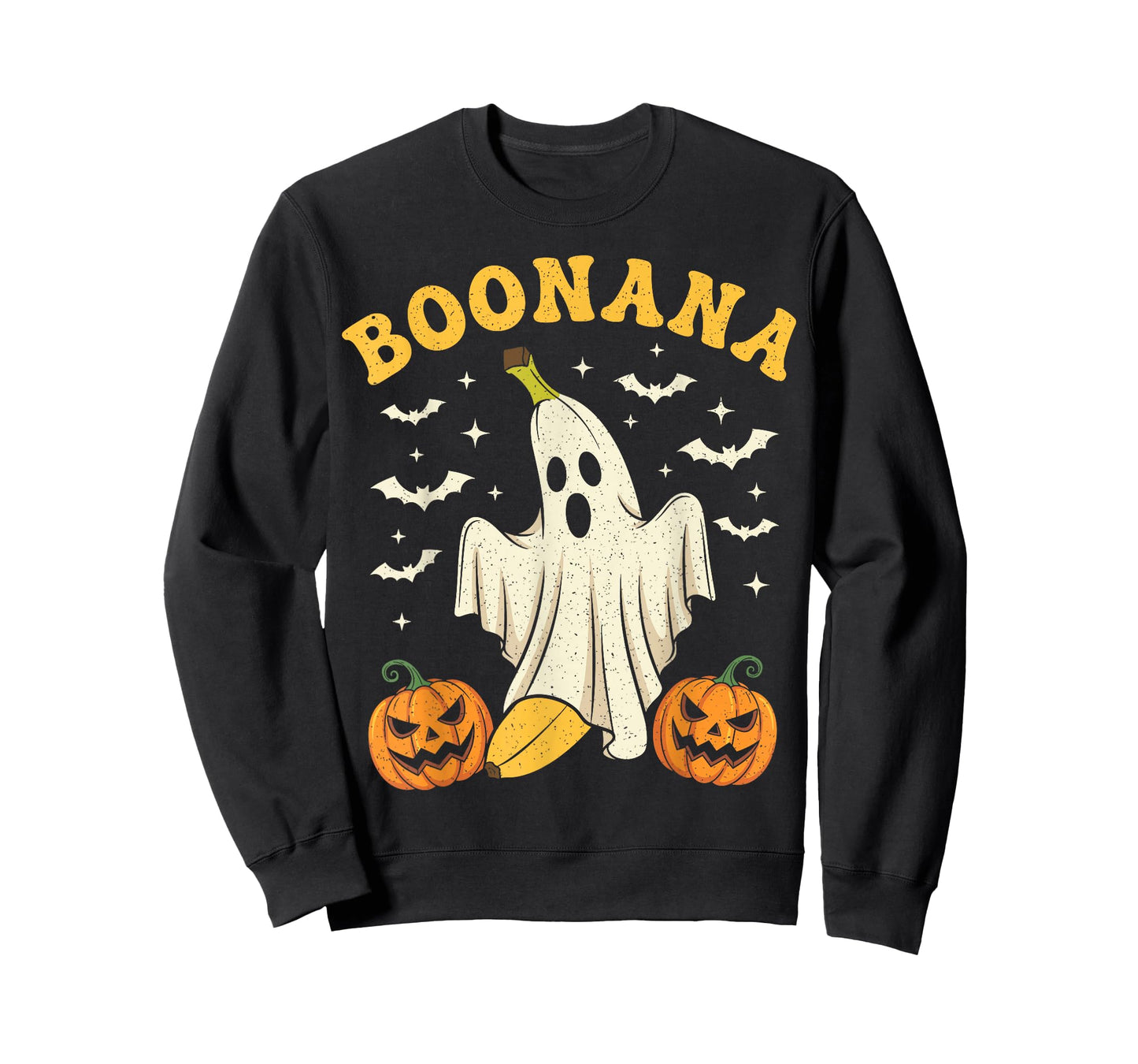 Funny Boonana Ghost Banana Halloween Costume Men Women Kids T-Shirt