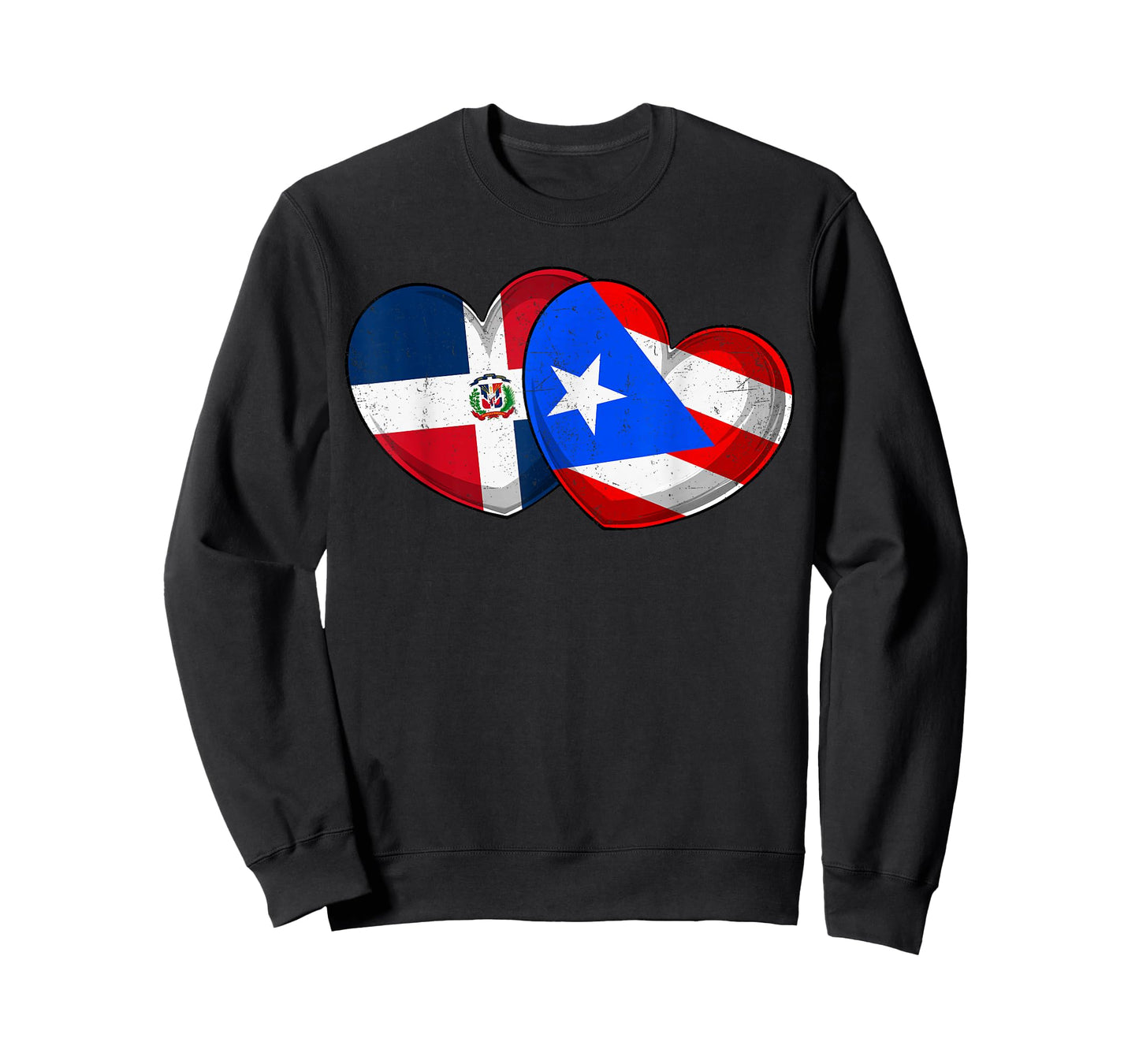 Dominirican Puerto Rico and Dominican Republic Flag Pride T-Shirt