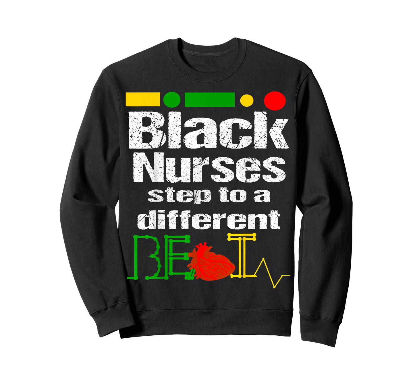 African American Nurse Black History 2023 Pride Afro RN LPN T-Shirt