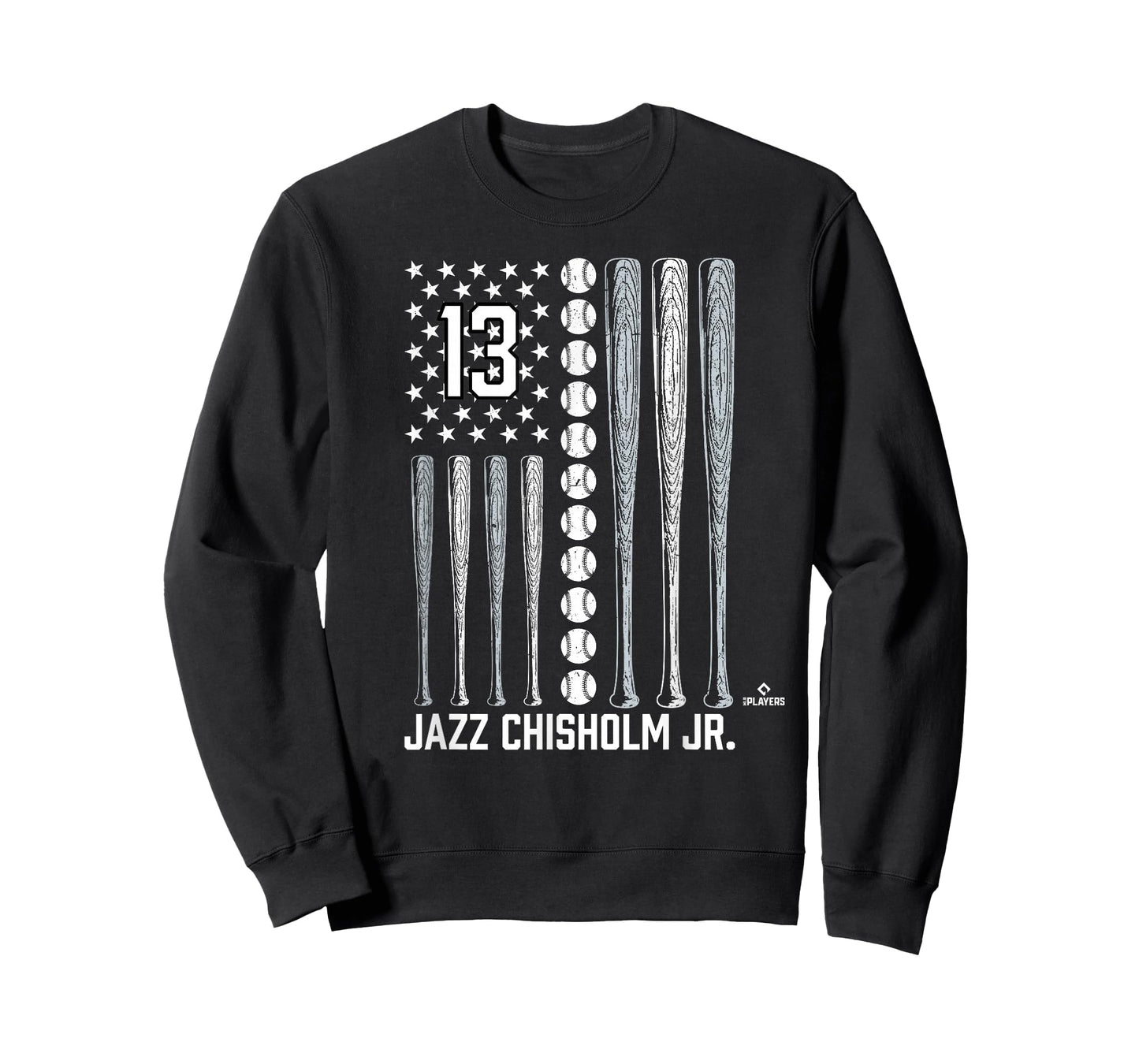 Baseball American Flag Jazz Chisholm Jr. New York Baseball T-Shirt