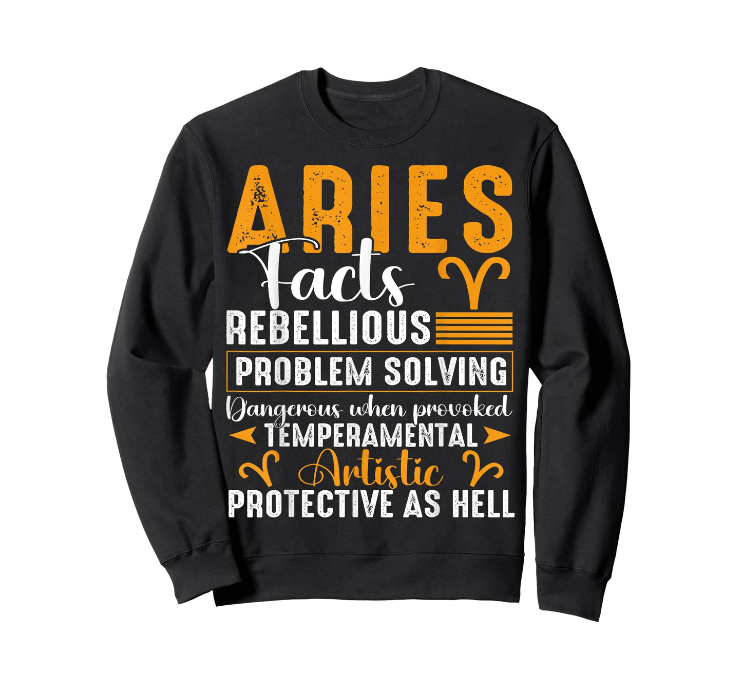 Aries Zodiac Facts Men Women Aries March April Birthday T-Shirt