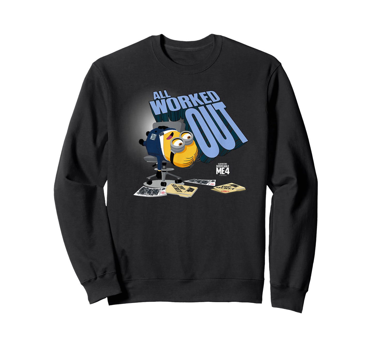 Minions Despicable Me 4 AVL All Worked Out T-Shirt
