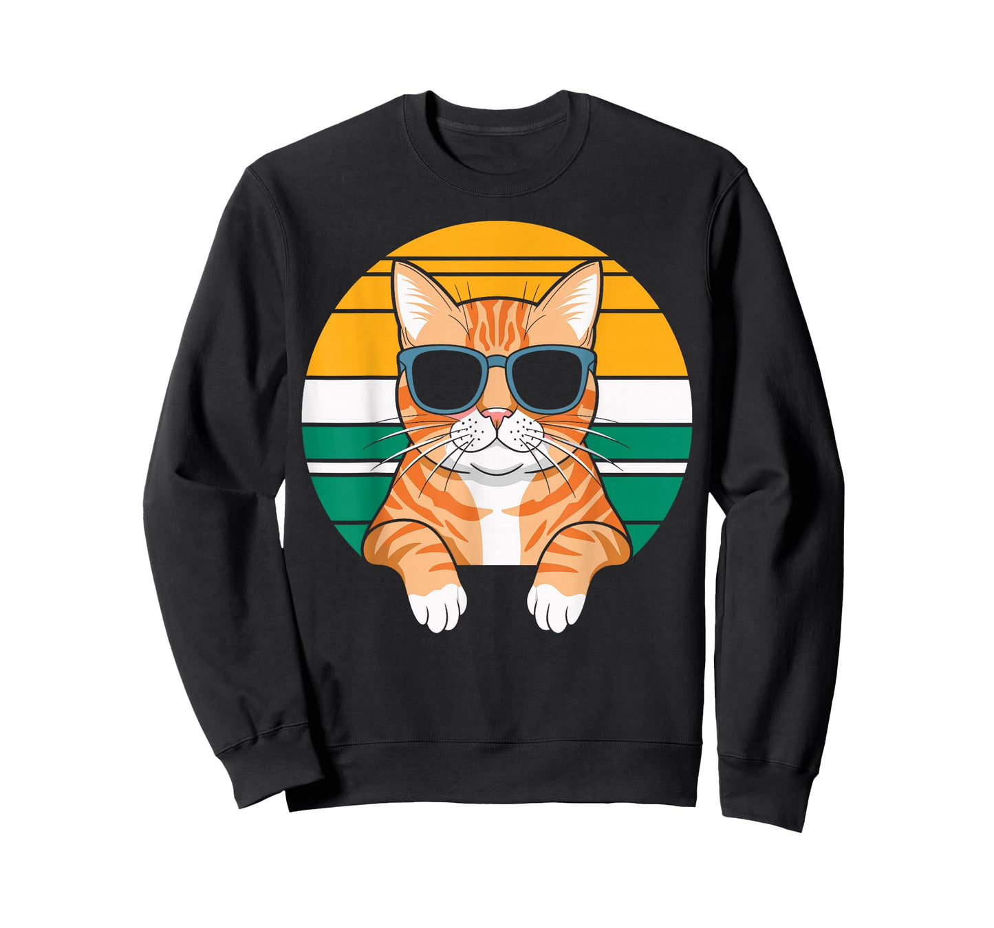 Orange Tabby Cat With Sunglasses Orange Cat T-Shirt