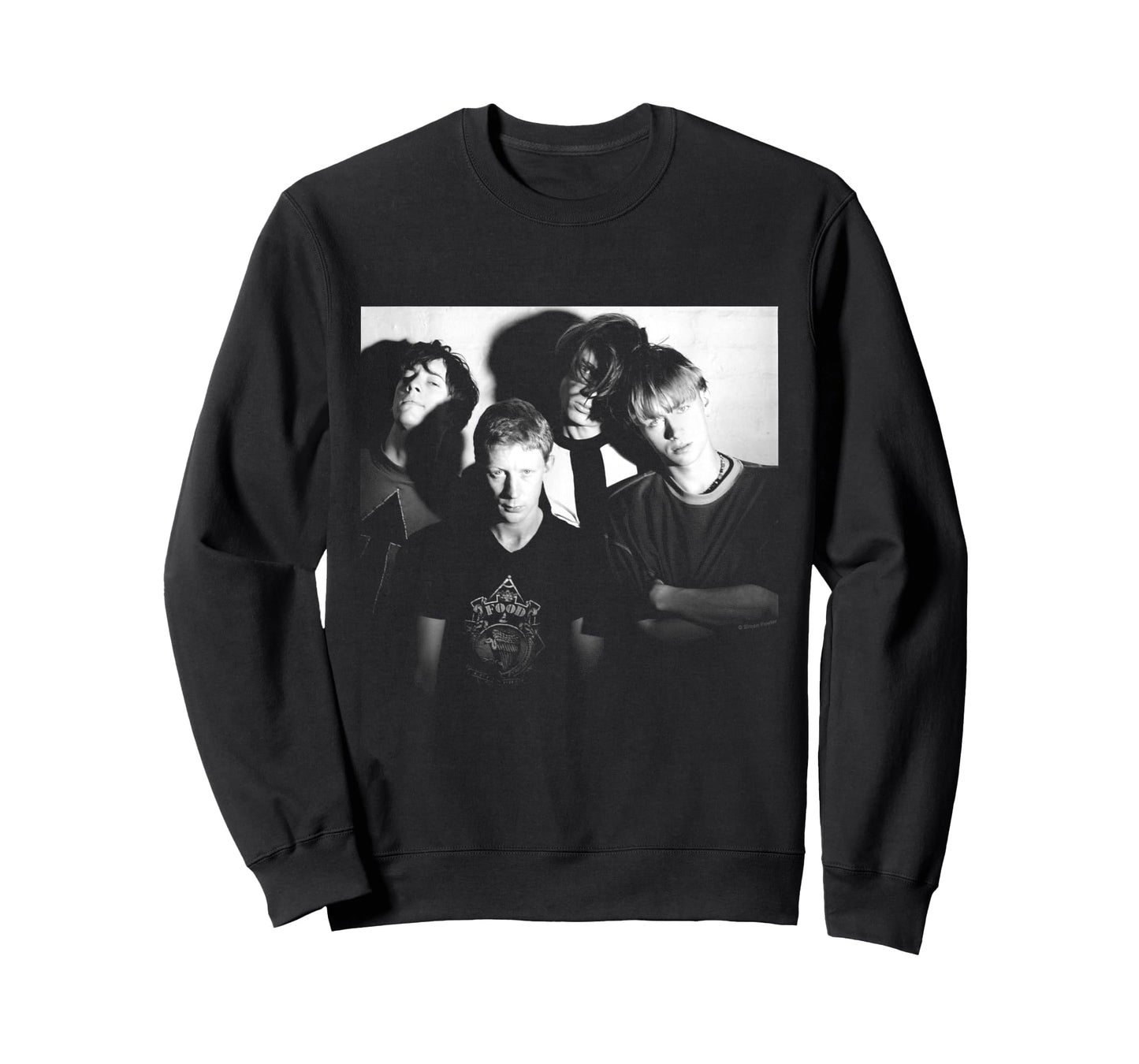 Blur Band Portrait By Simon Fowler T-Shirt