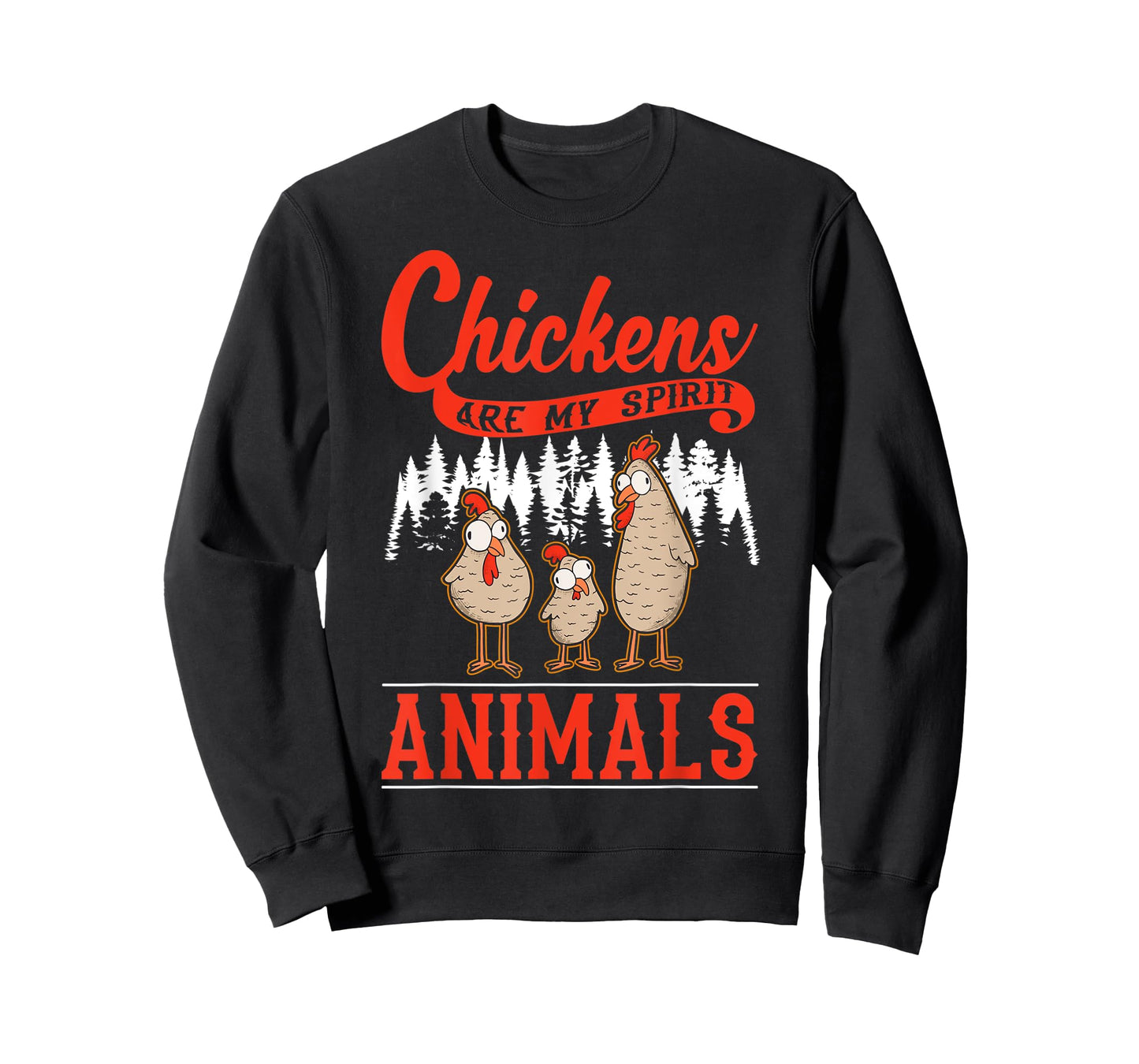 Chickens are my spirit animals Chicken T-Shirt