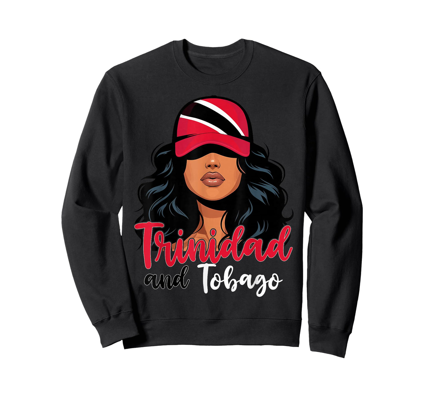 Tobagonian Girl Trinidad Flag Proud Trini Women T-Shirt