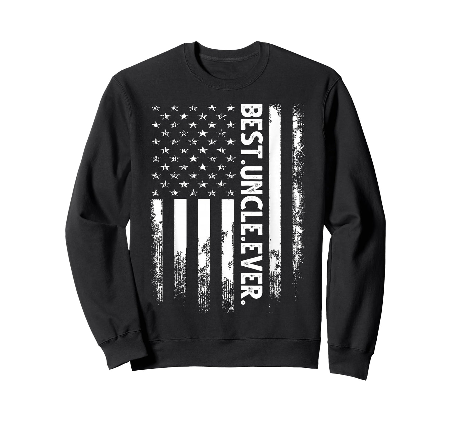 Best Uncle Ever American Flag Christmas T-Shirt