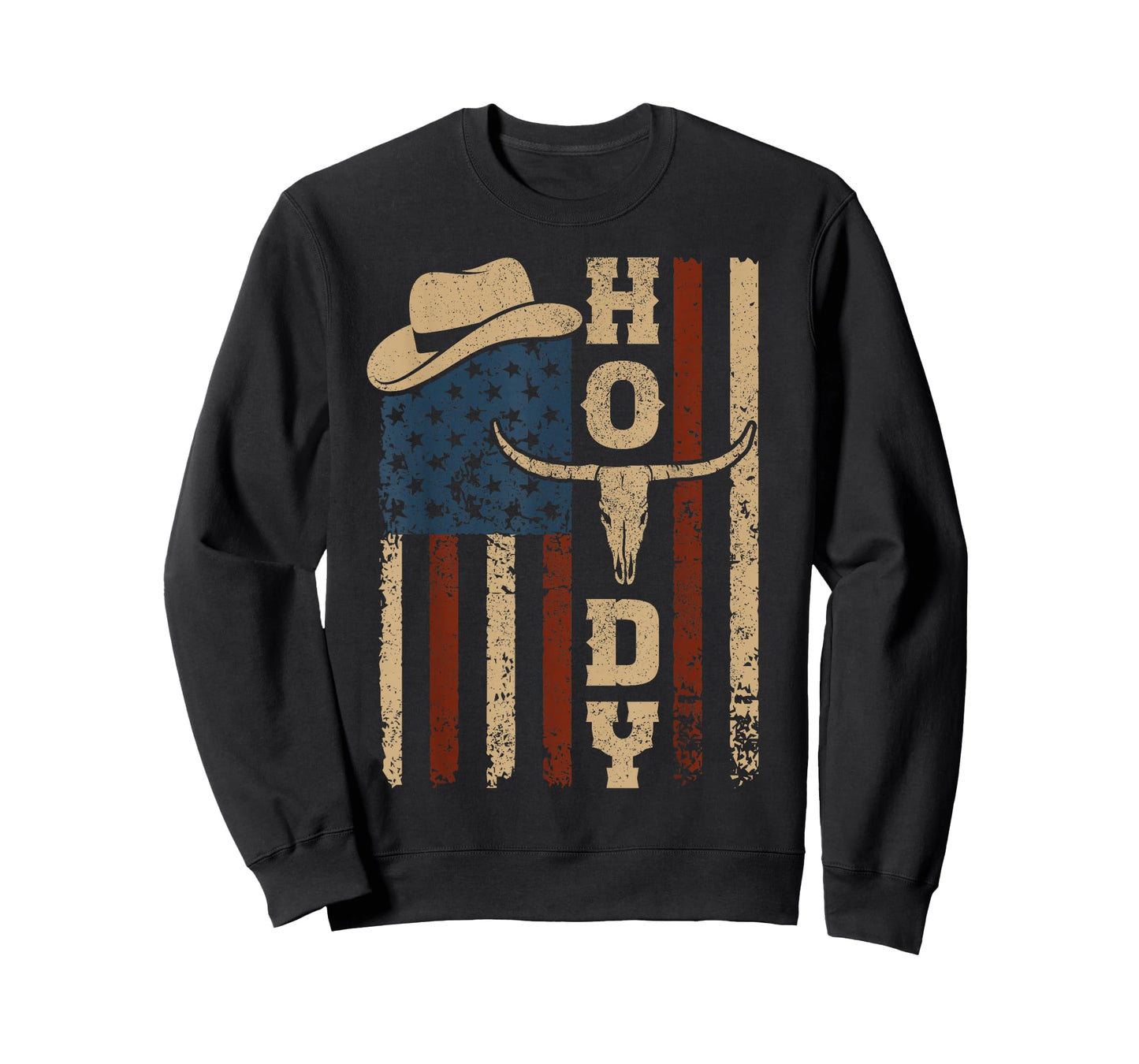 Western Country Men Teen Boy Kid Rodeo Southern Cowboy Howdy T-Shirt