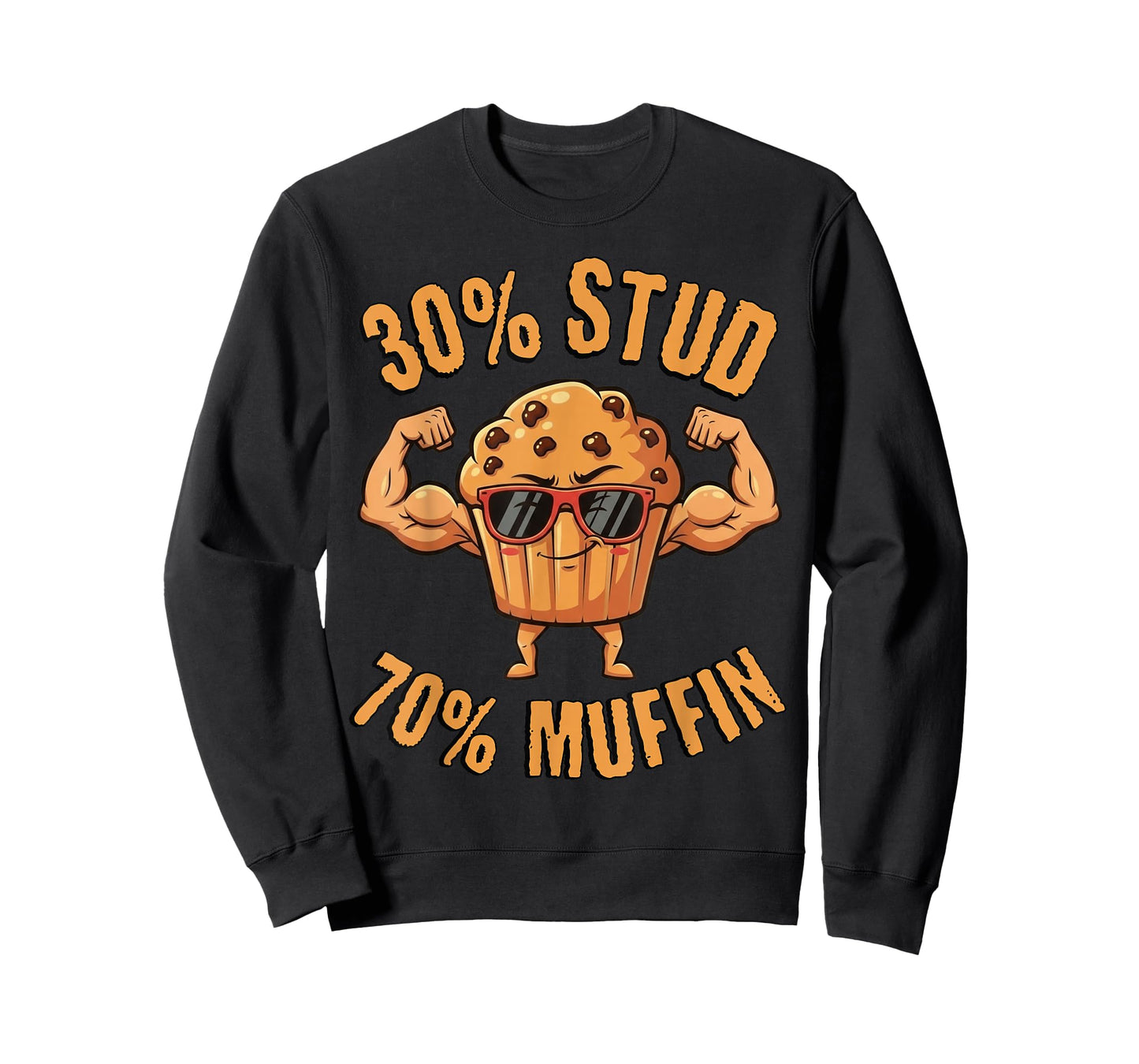 Funny Dating Graphic Stud Muffin 30% Stud 70% Muffin T-Shirt
