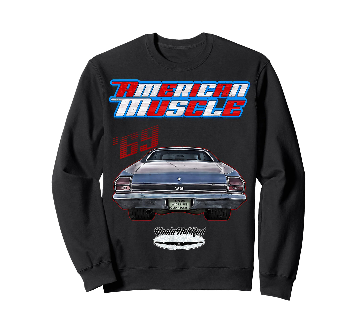 CLICK FOR MORE HOTRODS CUSTOM MUSCLE CARS TRUCKS 1969 Chevelle, Muscle Car, SS454, SS427, SS396, Hotrod, Drag Race T-Shirt - Black, Unisex-Adults, Short Sleeve, T-Shirt, Modern, American Muscle