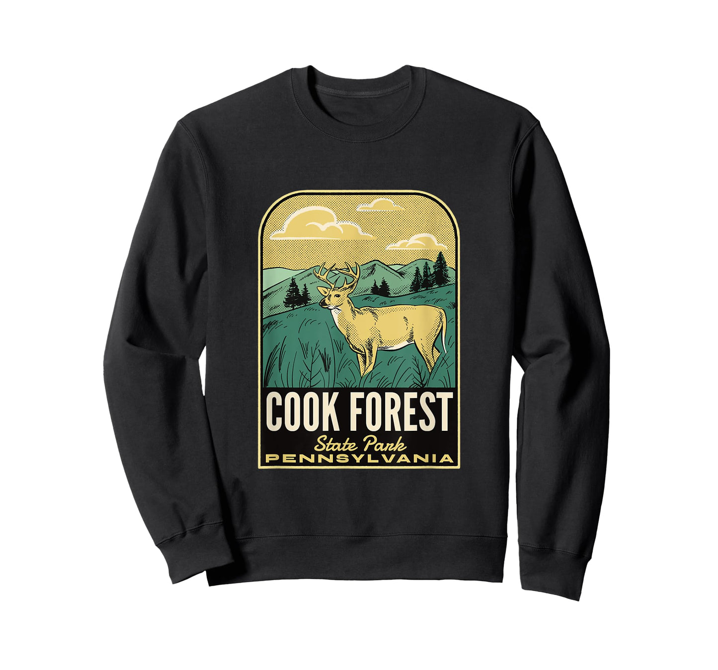 Cook Forest State Park PA Vintage Travel T-Shirt
