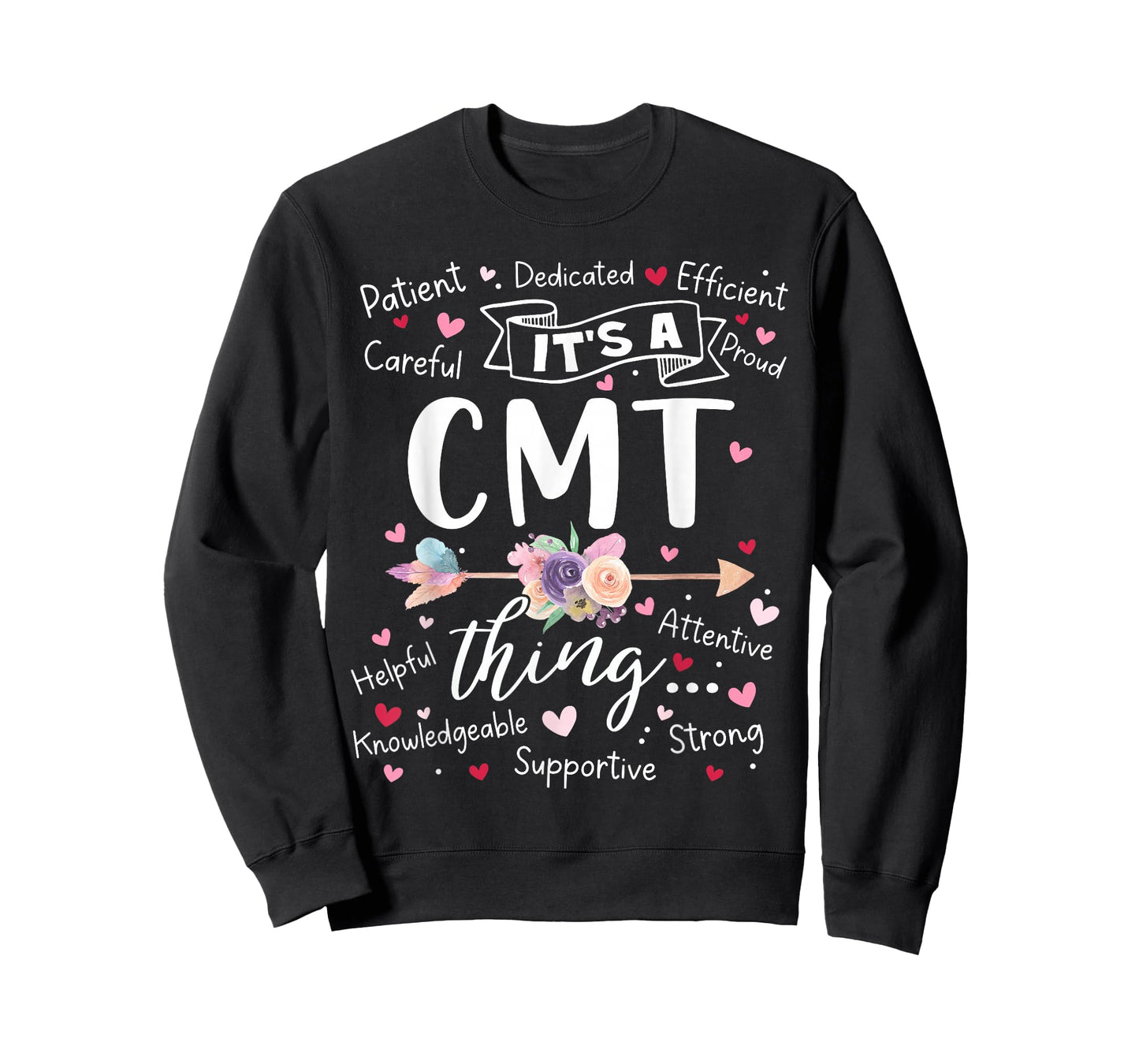 CMT Certified Medication Technician Squad Team Mother's Day T-Shirt