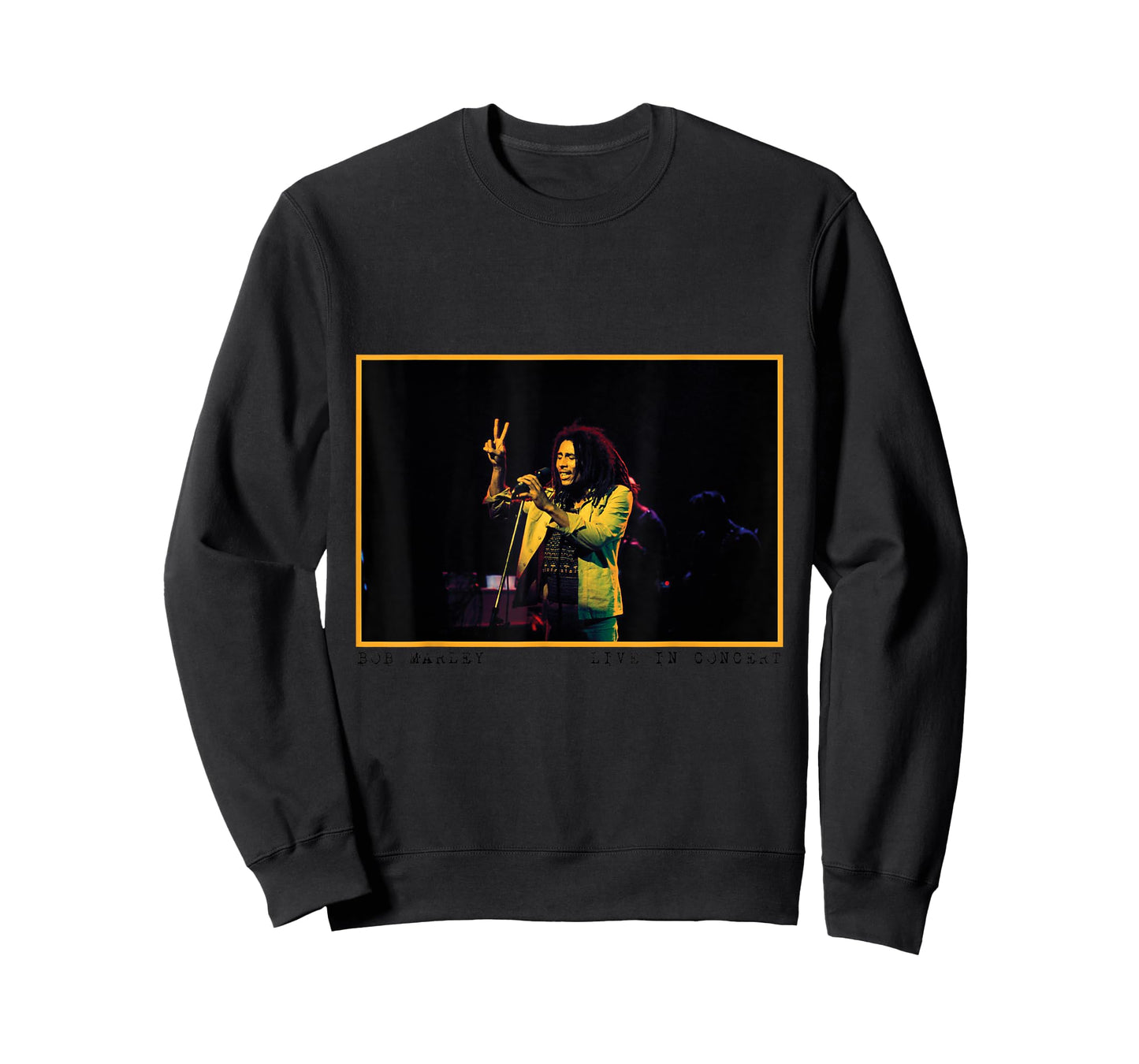Bob Marley x David Burnett Live in Concert Photo T-Shirt