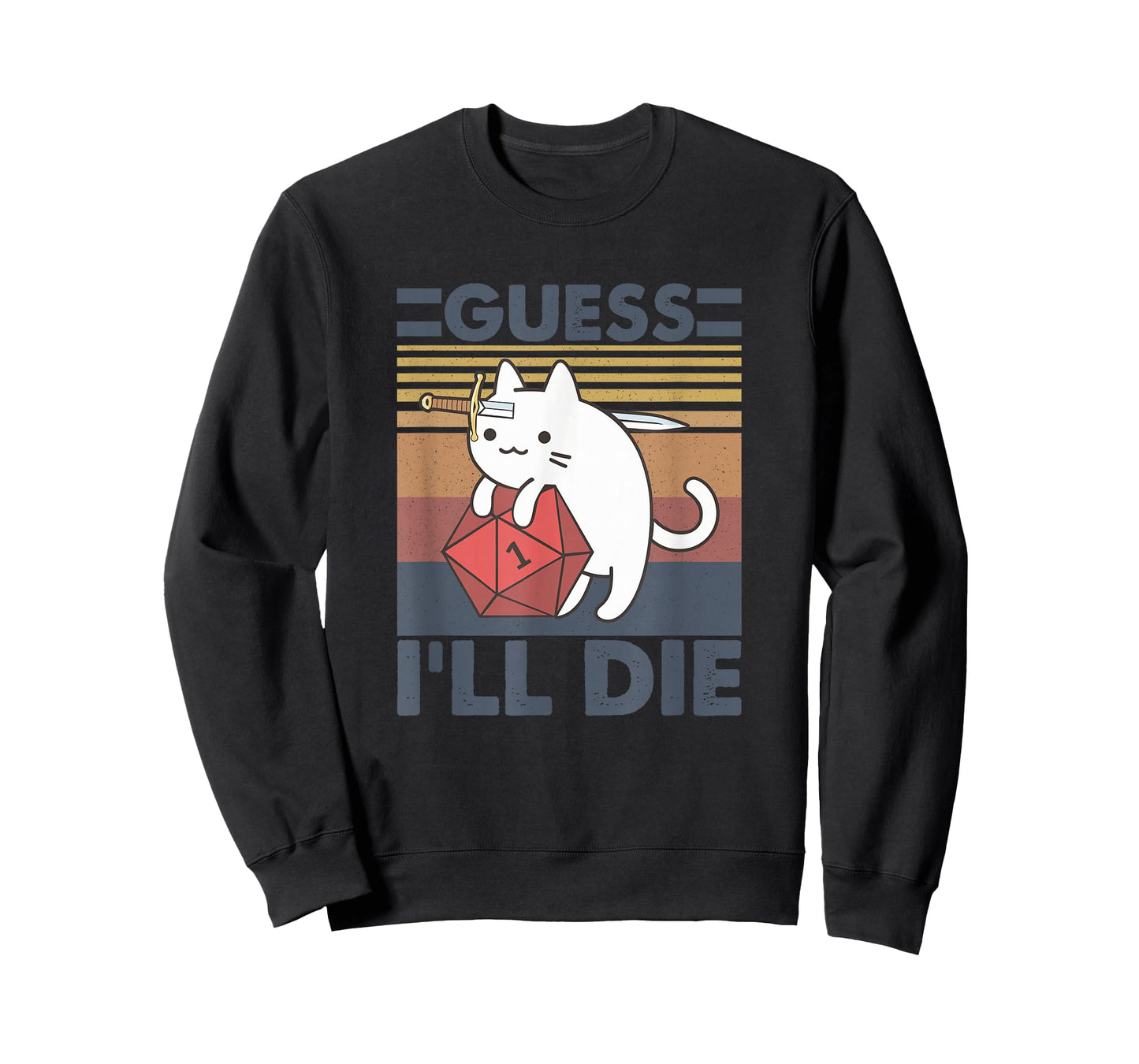 Guess I'll D!e Funny Lover Cat Apparel T-Shirt