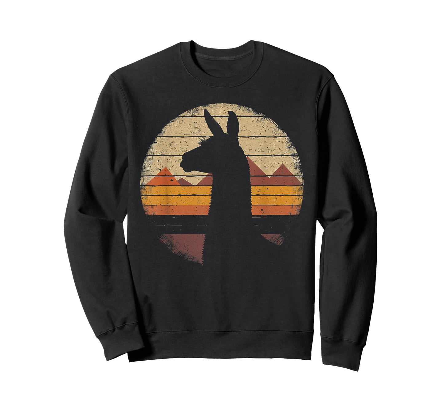 Llama Alpaca - Retro 70s 80s Graphic Vintage Men Women Kids T-Shirt