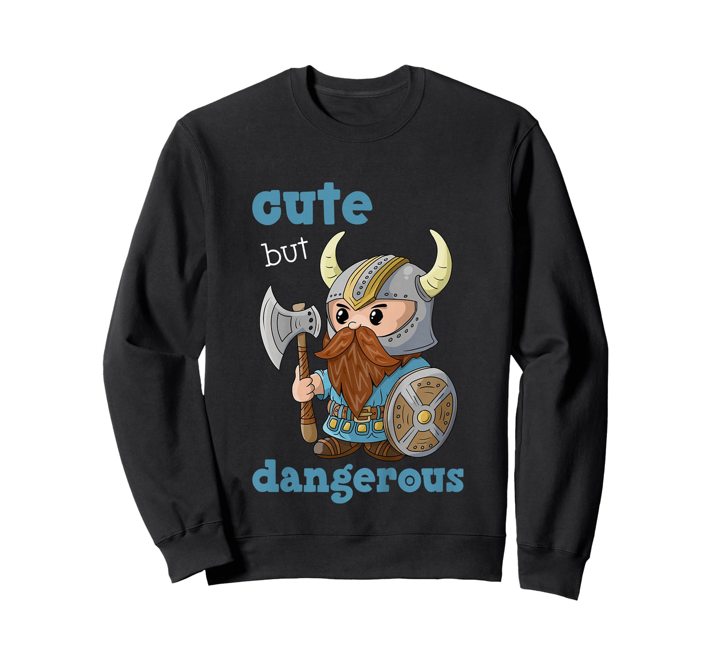 Cute But Dangerous Birthday Boys Viking Warrior, Boys Knight T-Shirt
