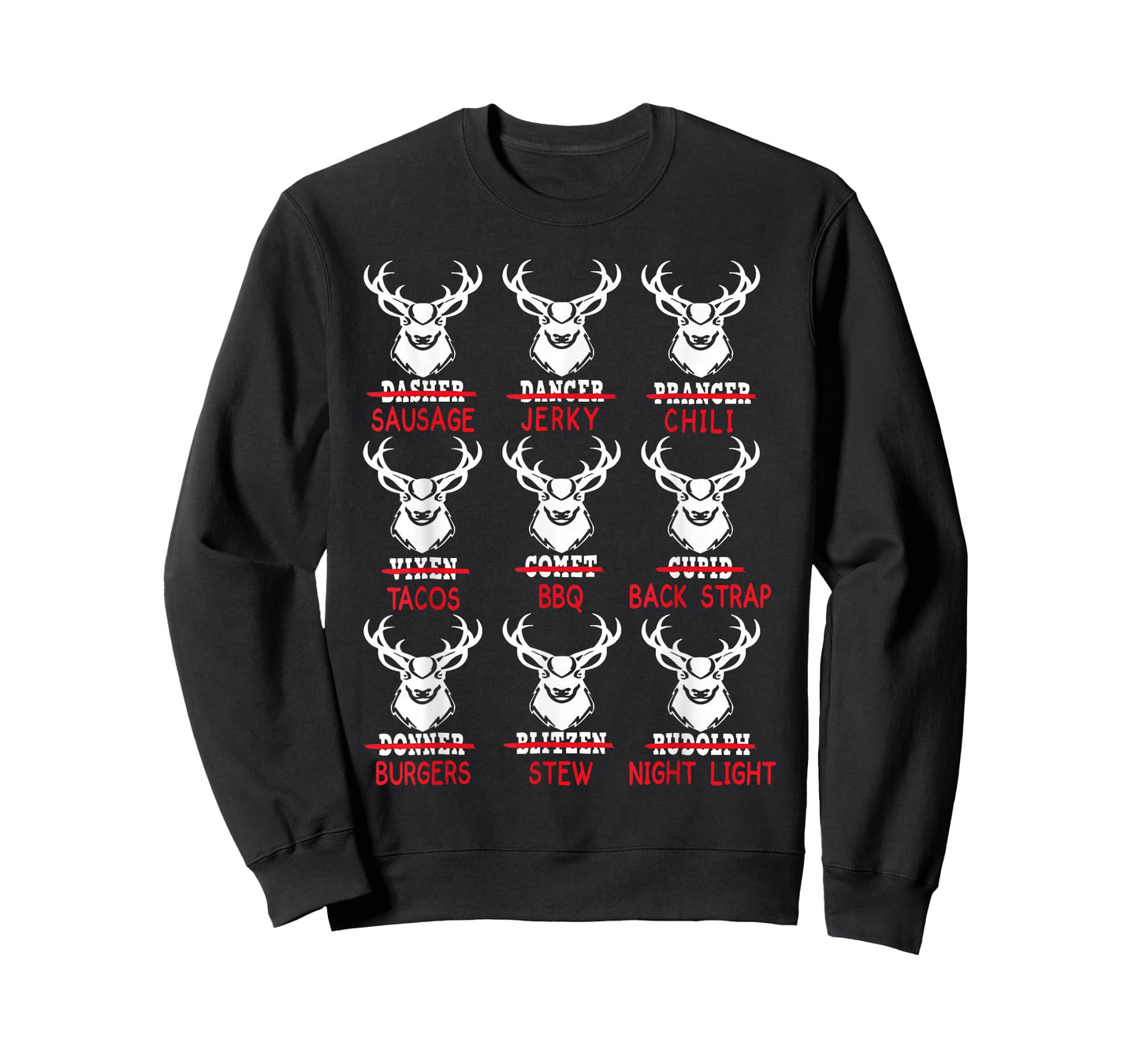 Deer Hunting Gift Hunter of All Santa's Reindeer T-Shirt